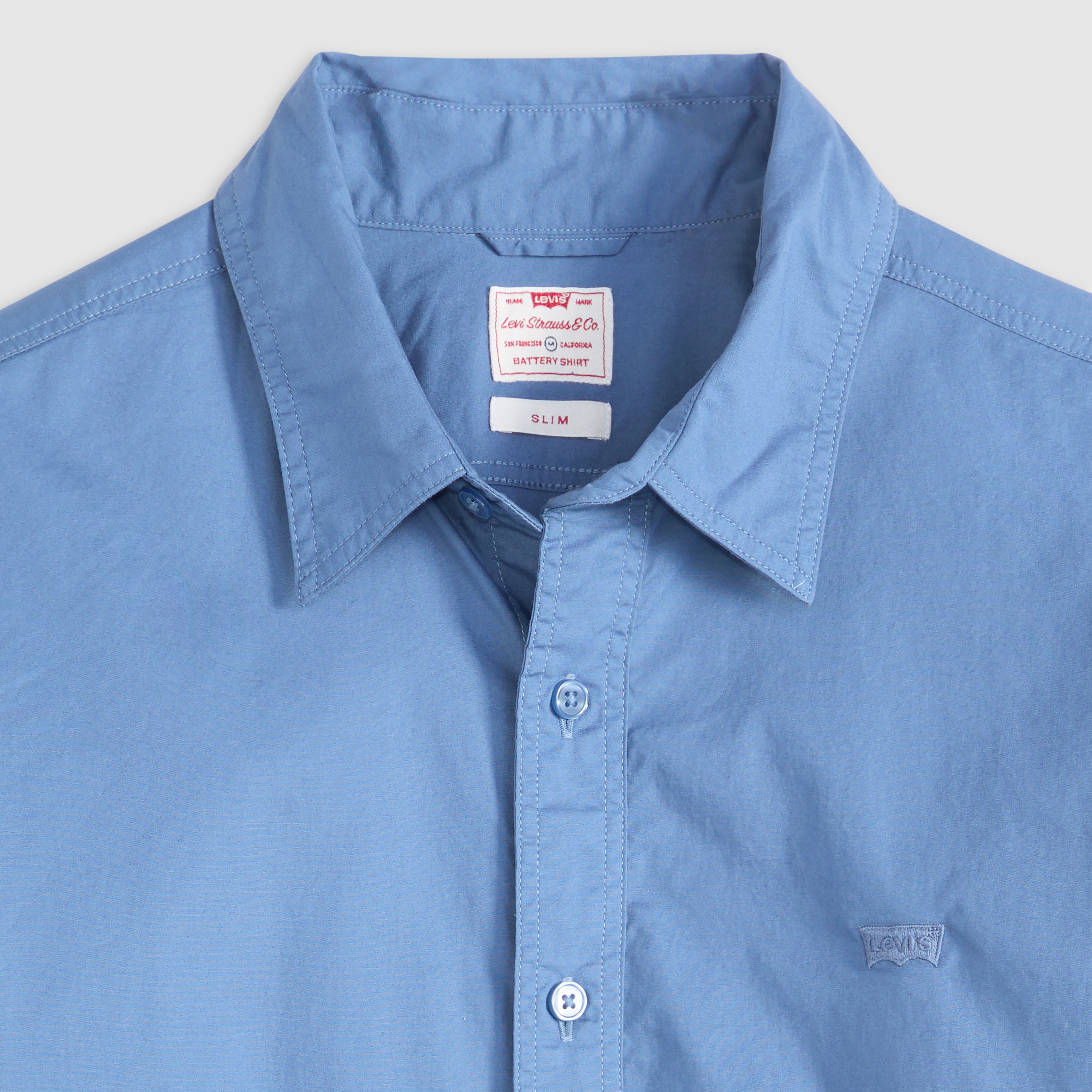 Battery Housemark Slim Fit Shirt 6