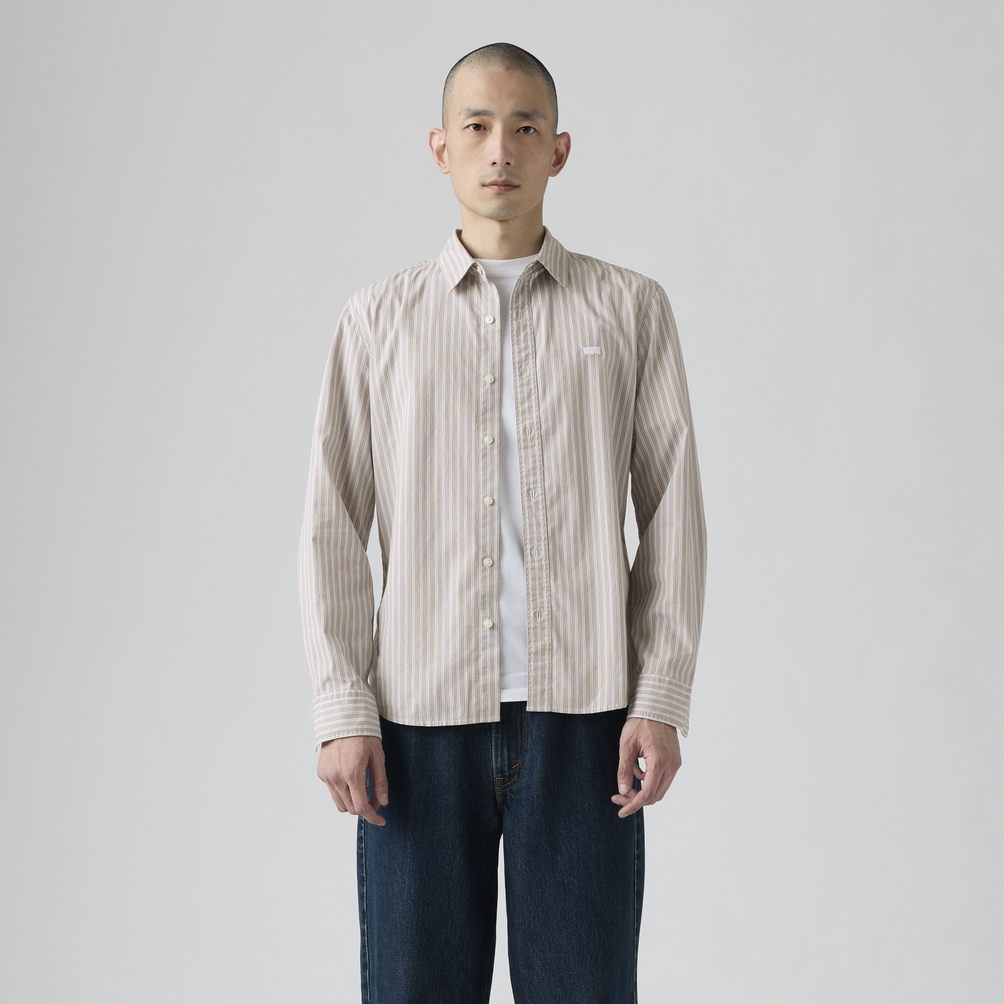 Battery Housemark Slim Fit overhemd 2