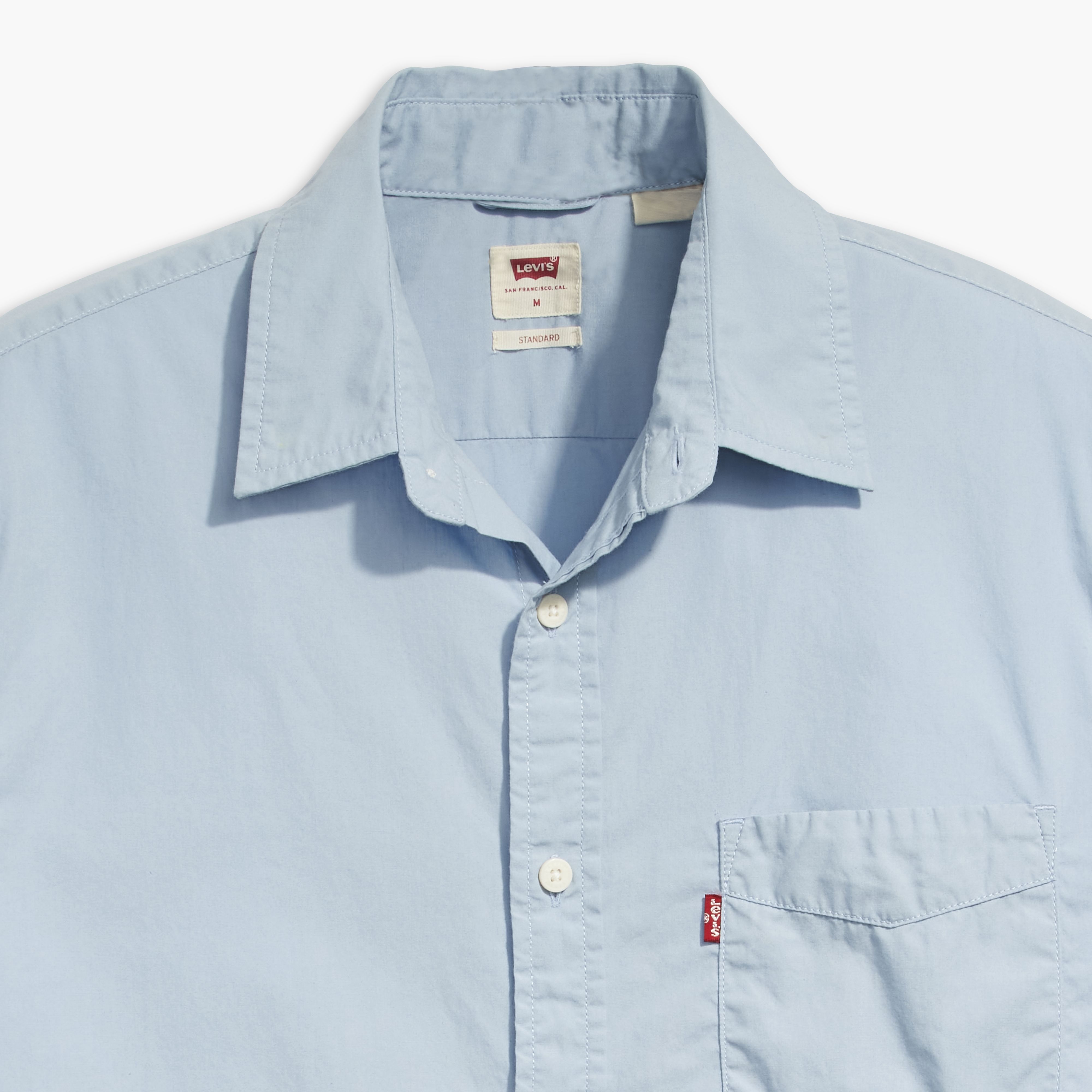 Short Sleeve Classic One Pocket Standard Fit Shirt 4