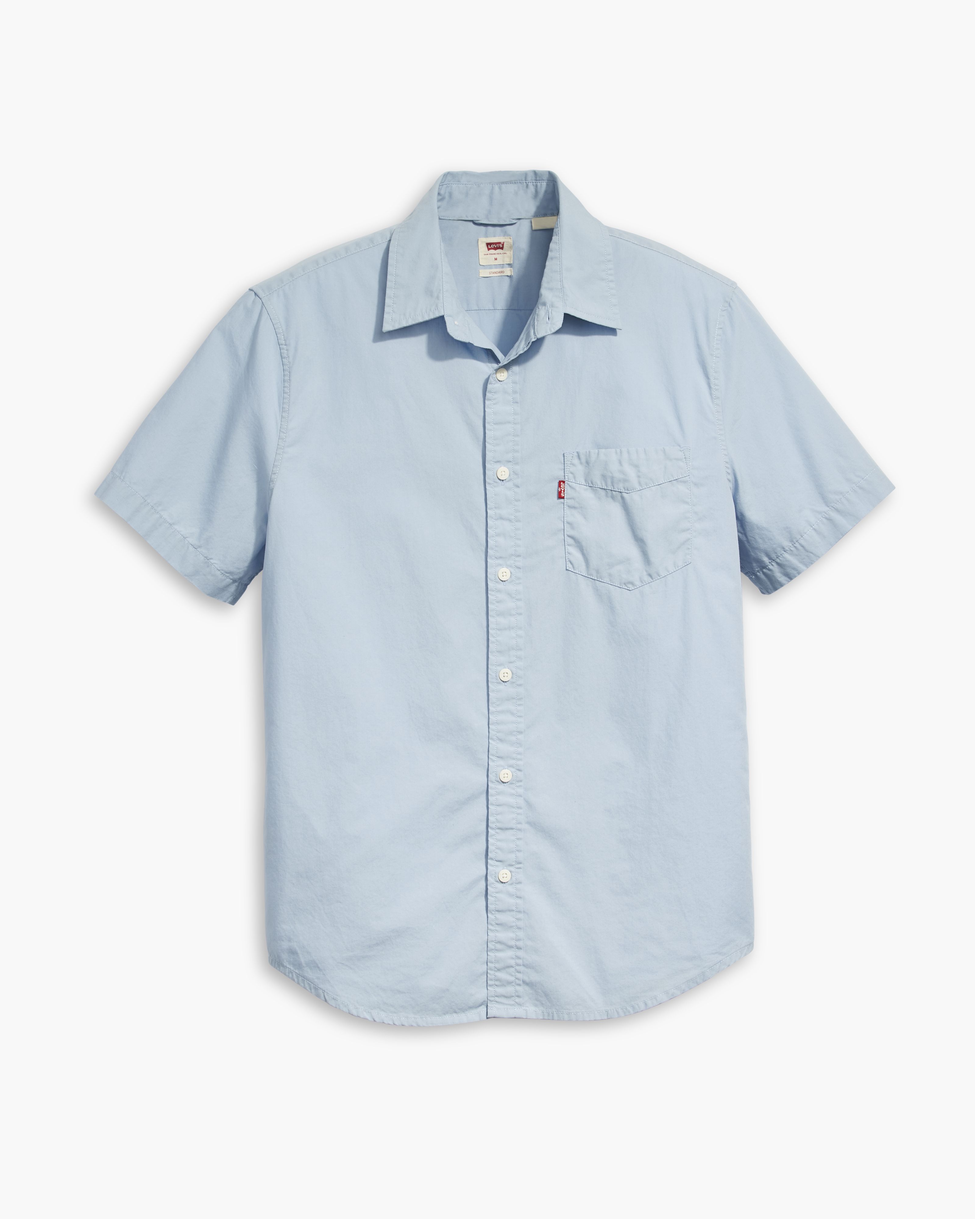 Short Sleeve Classic One Pocket Standard Fit Shirt 3