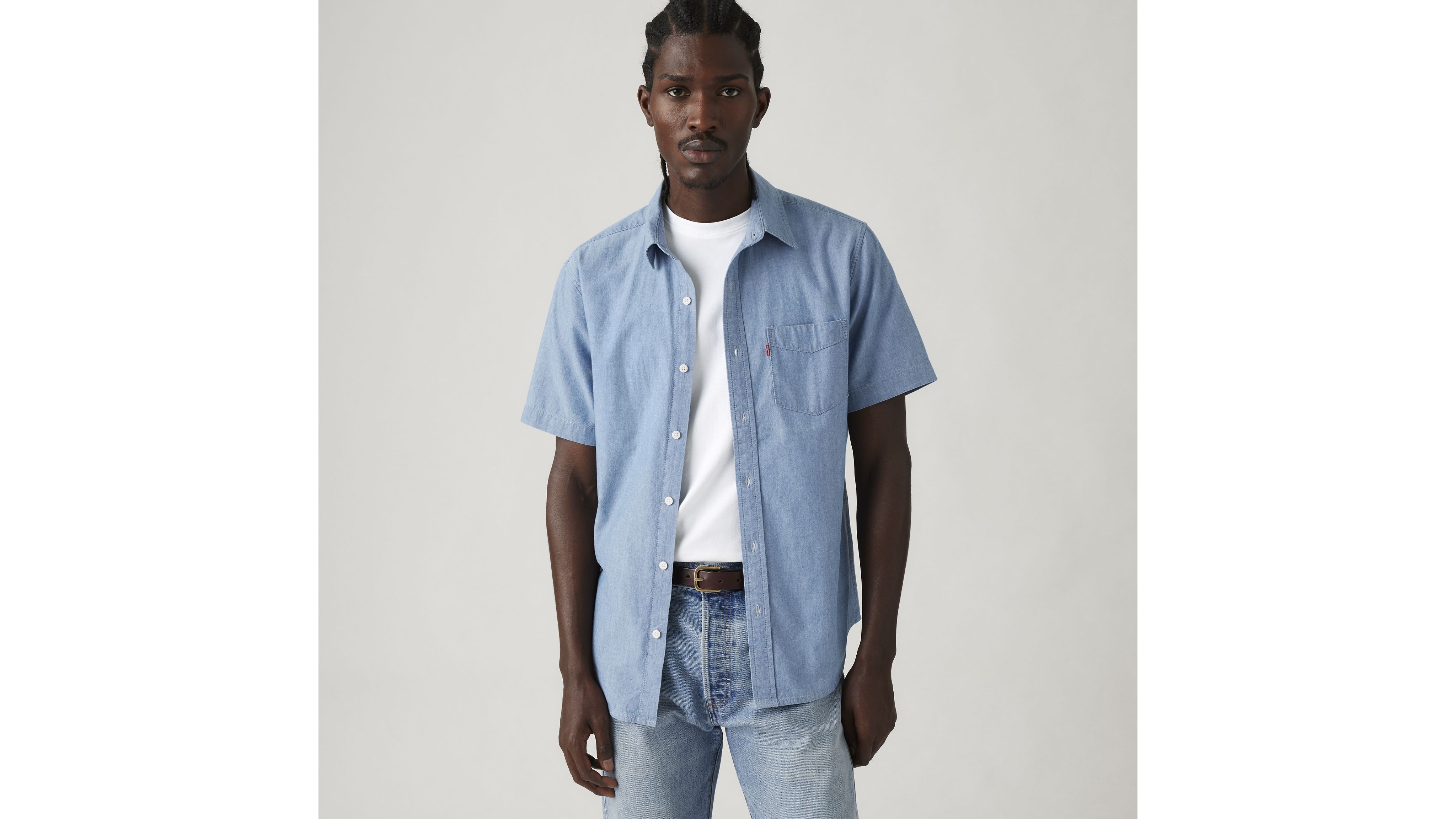 Classic Standard Fit overhemd met korte mouwen 1