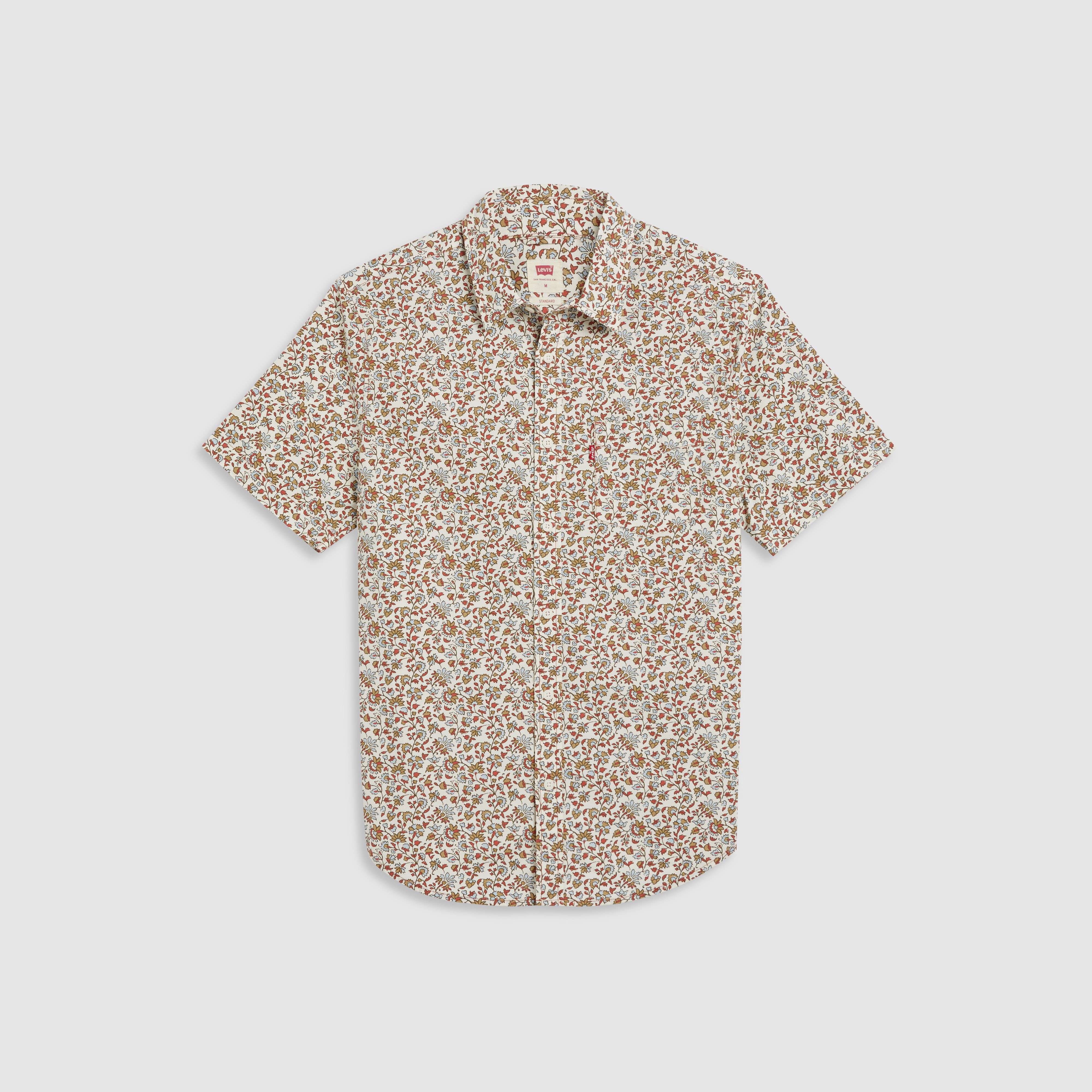Short Sleeve Classic One Pocket Standard Fit Shirt 4