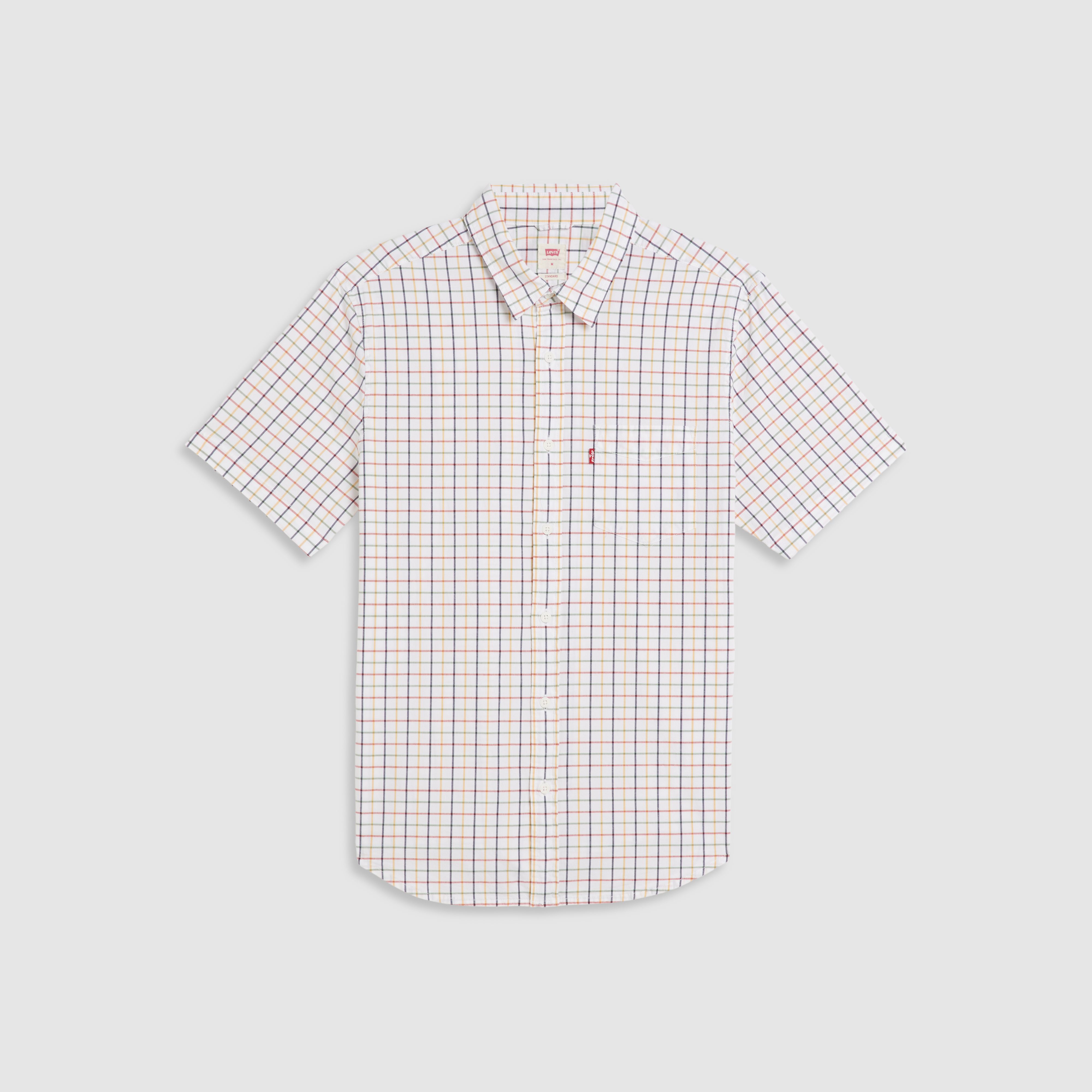 Short Sleeve Classic One Pocket Standard Fit Shirt 1