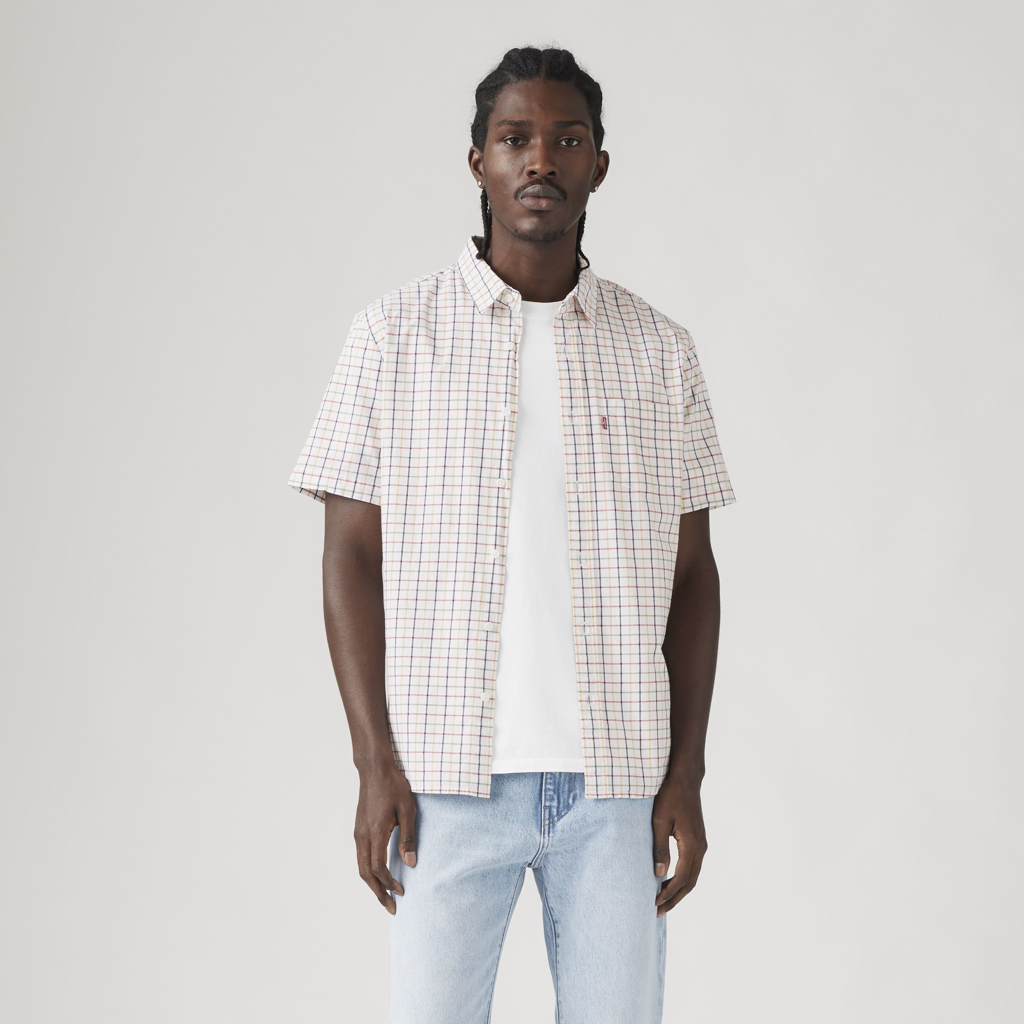 Short Sleeve Classic One Pocket Standard Fit Shirt 4