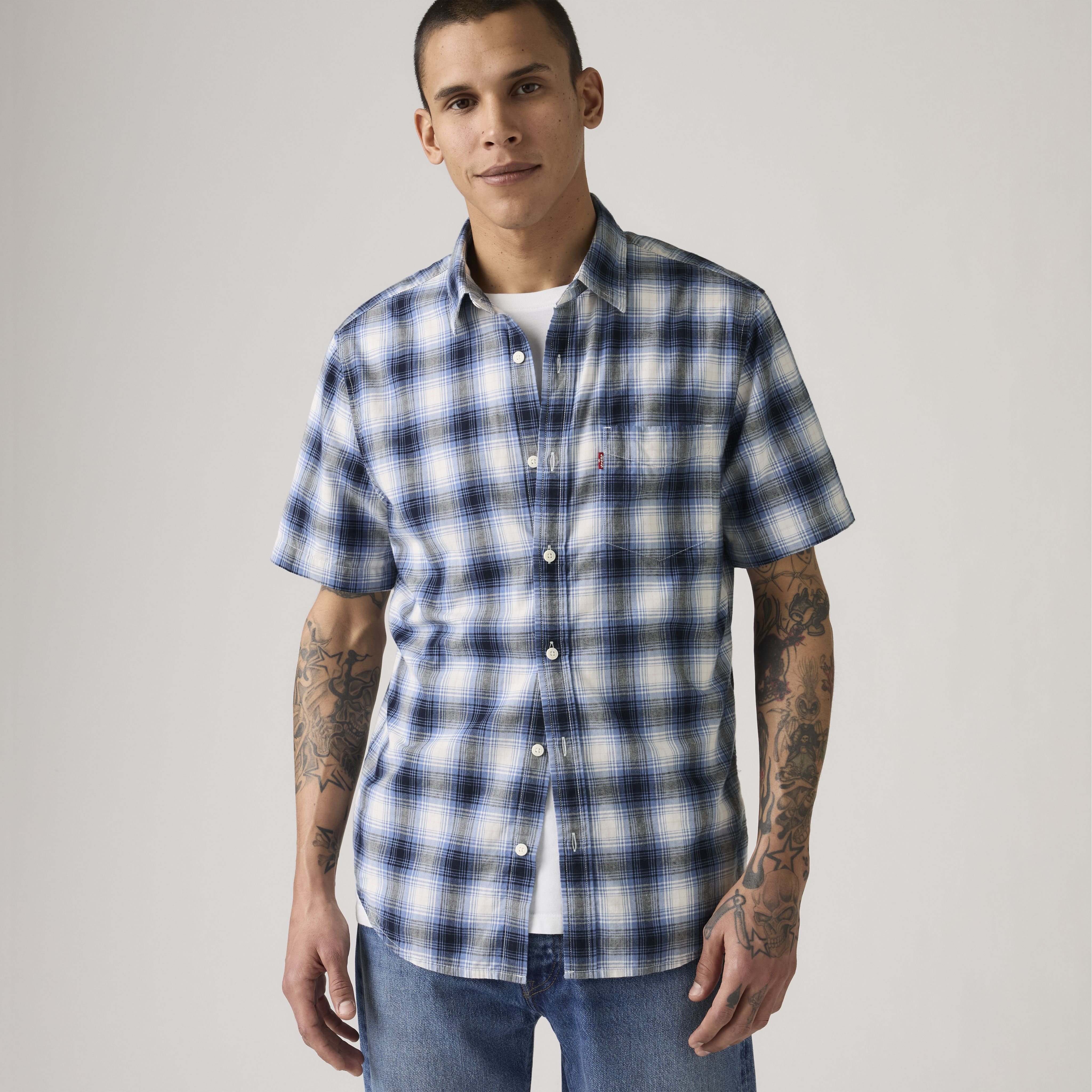 Short-Sleeve Classic Standard Fit Shirt 4