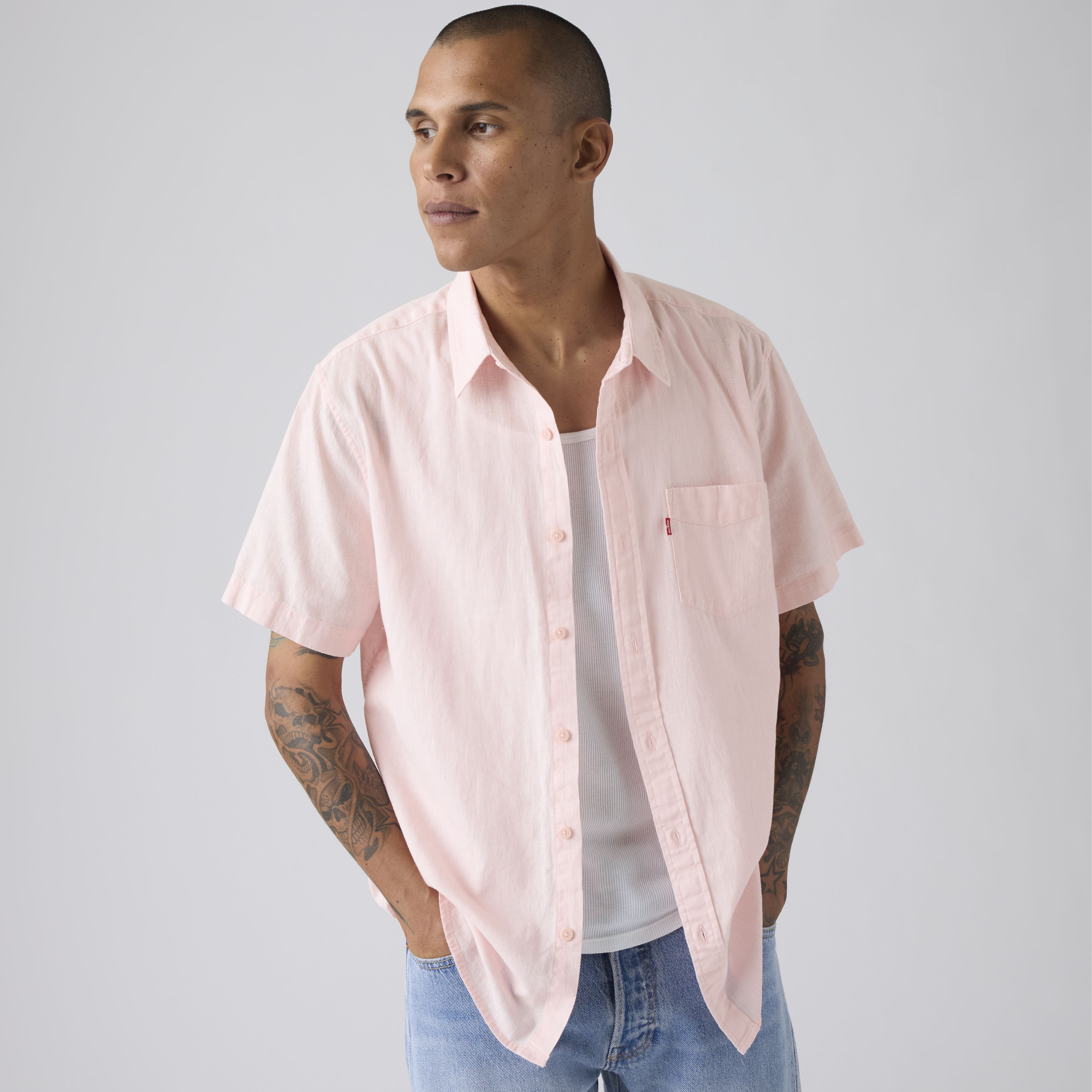 Short Sleeve Classic Standard Fit Shirt 1