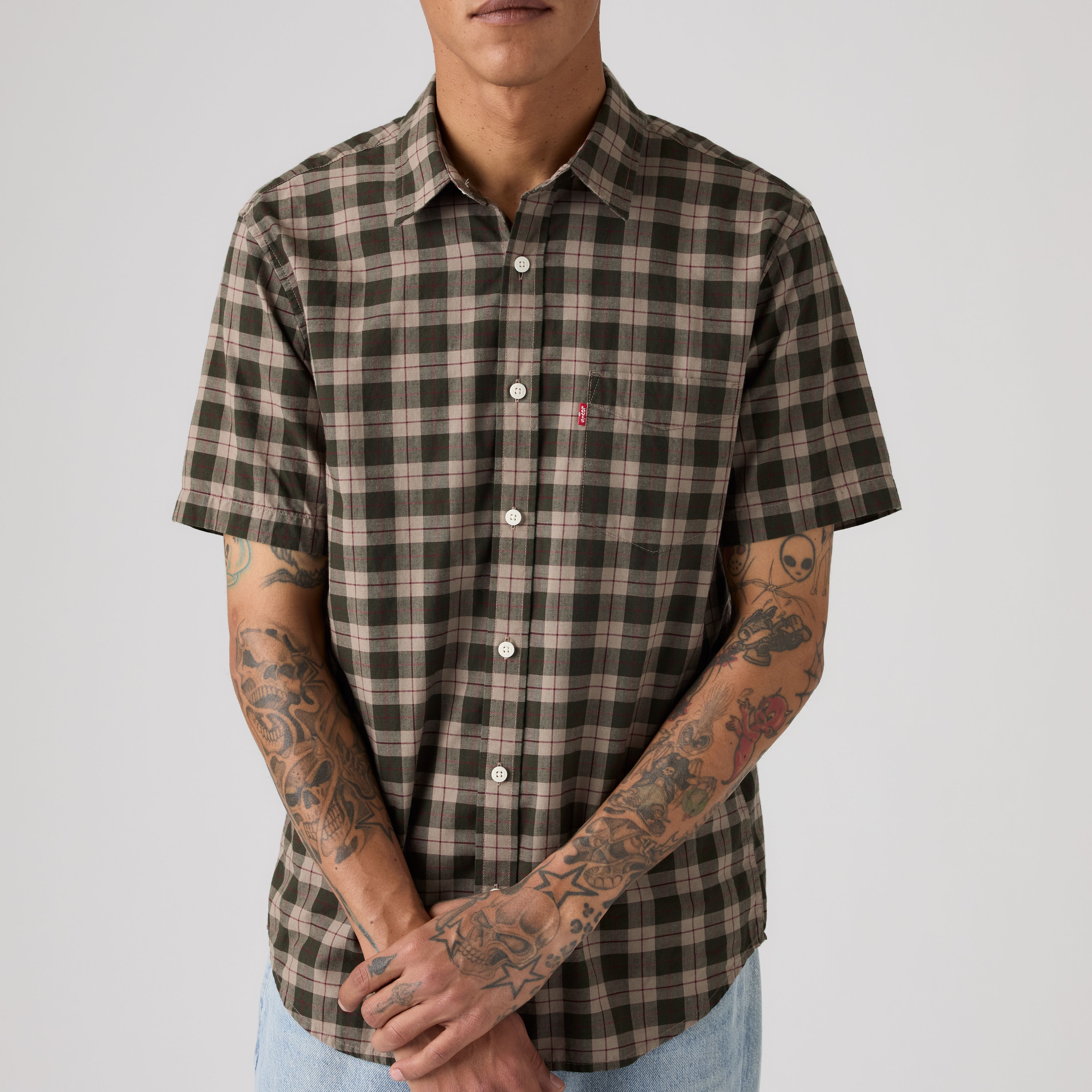 Classic One Pocket Standard Short-Sleeve Shirt 2