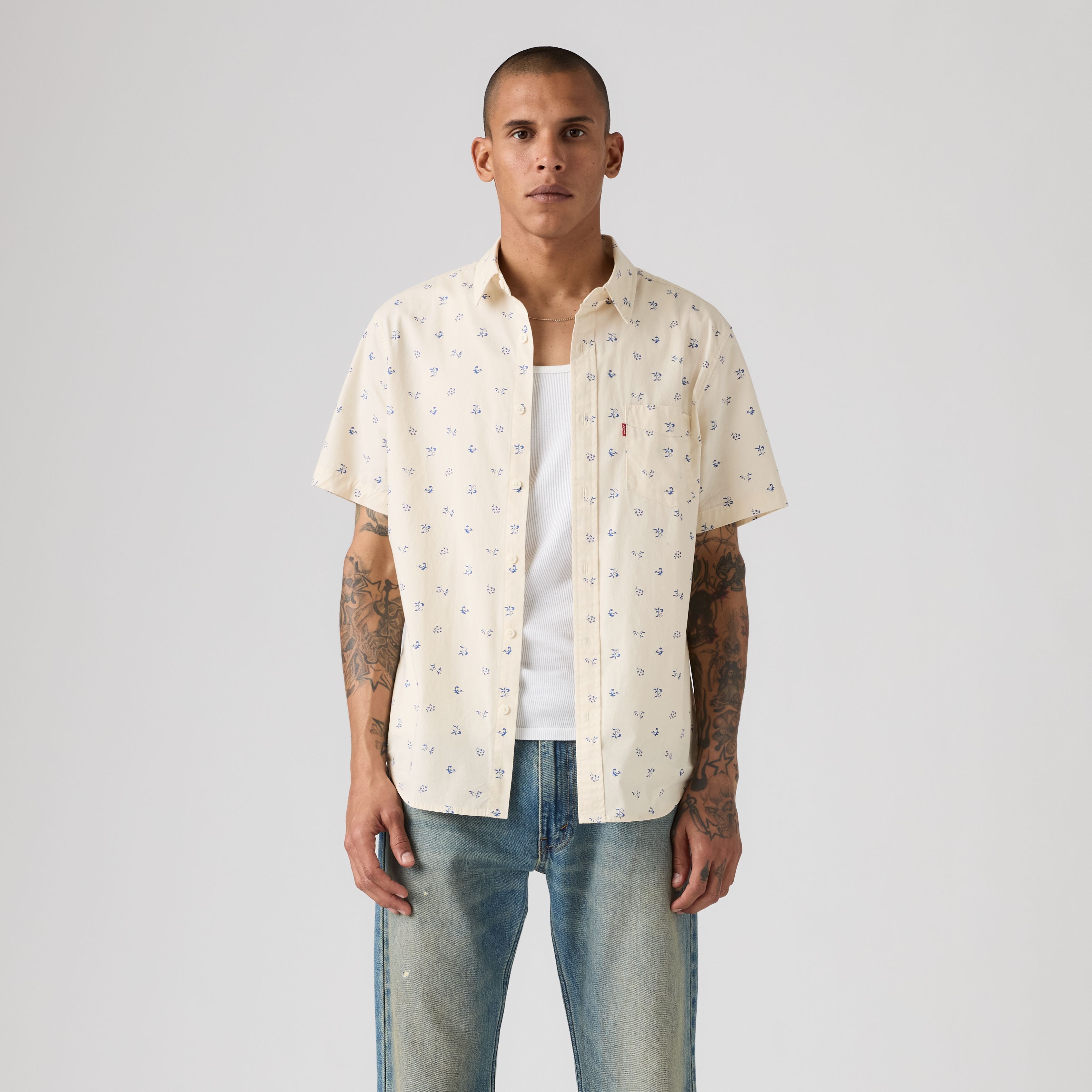 Classic One Pocket Standard Short-Sleeve Shirt 3