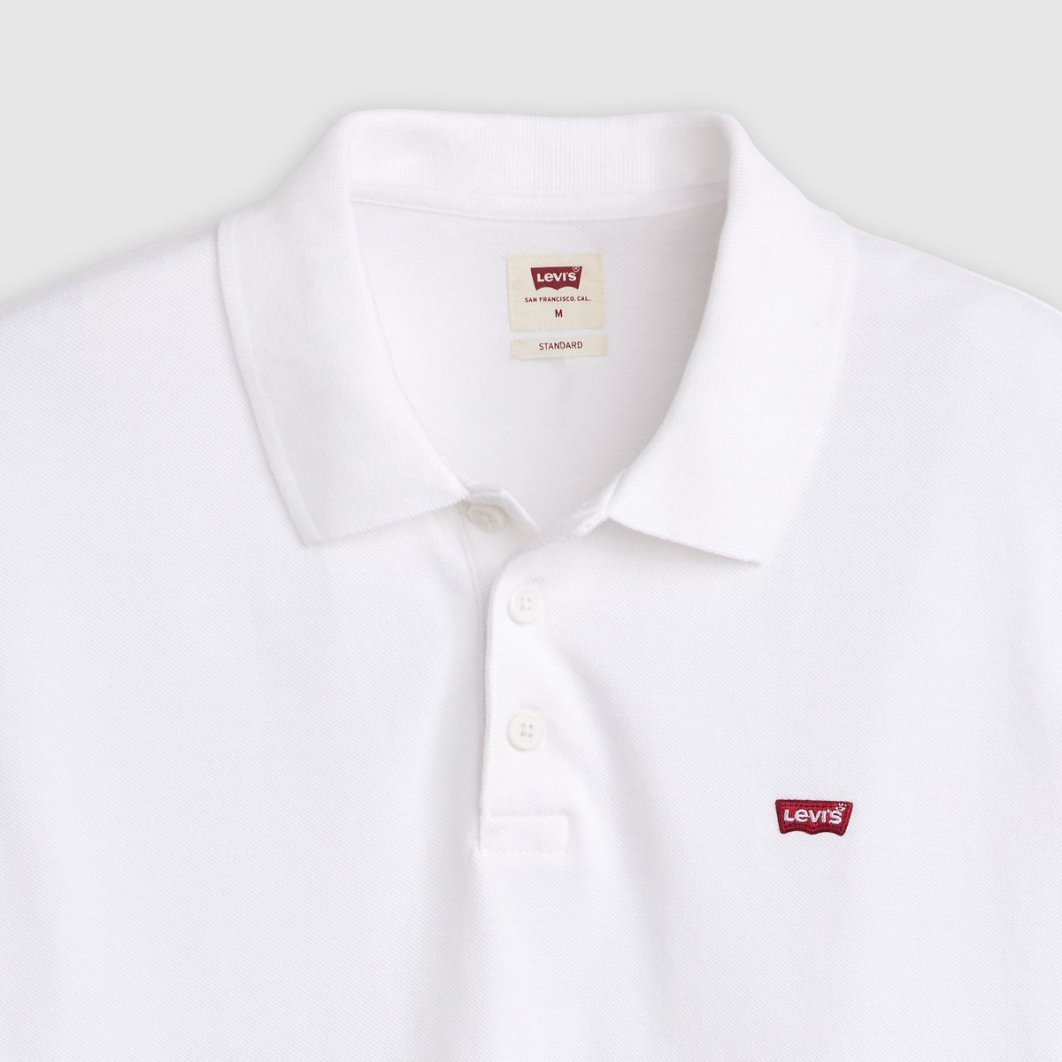 100% Cotton Housemark Polo (Big) — White - White