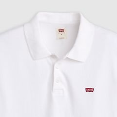 100% Cotton Housemark Polo (Big) — White - White 4
