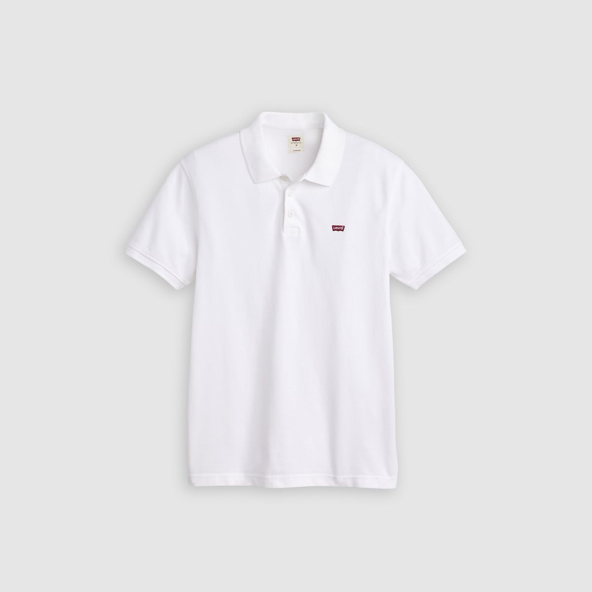 100% Cotton Housemark Polo (Big) — White - White