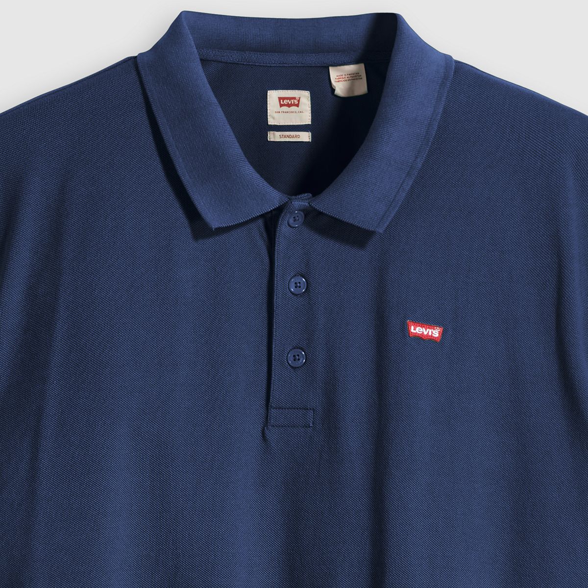 100% Cotton Housemark Polo (Big) — Navy Blazer - Blue