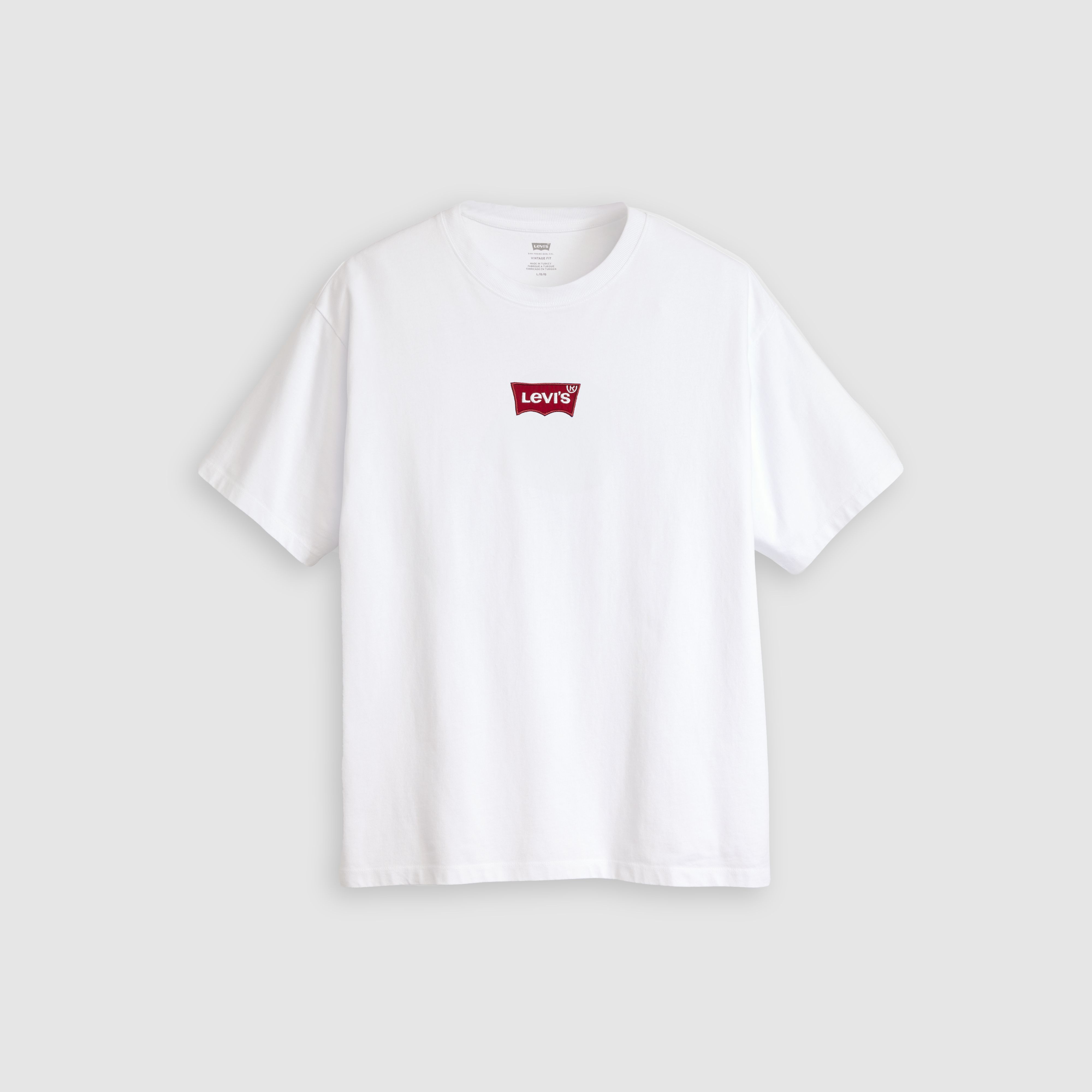 Embroidered Badge Vintage Fit Graphic T-Shirt 1