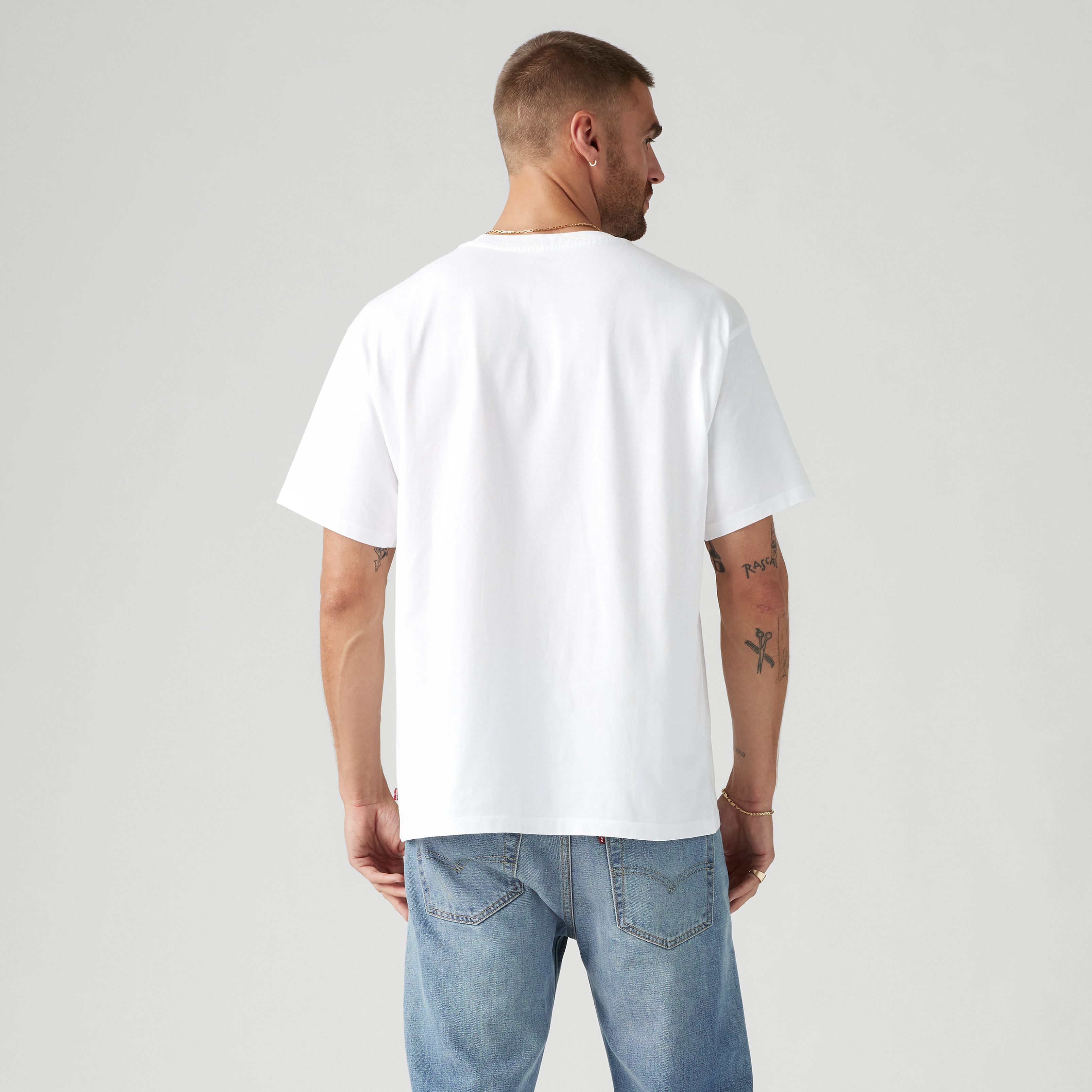 Embroidered Badge Vintage Relaxed Graphic T-Shirt 5