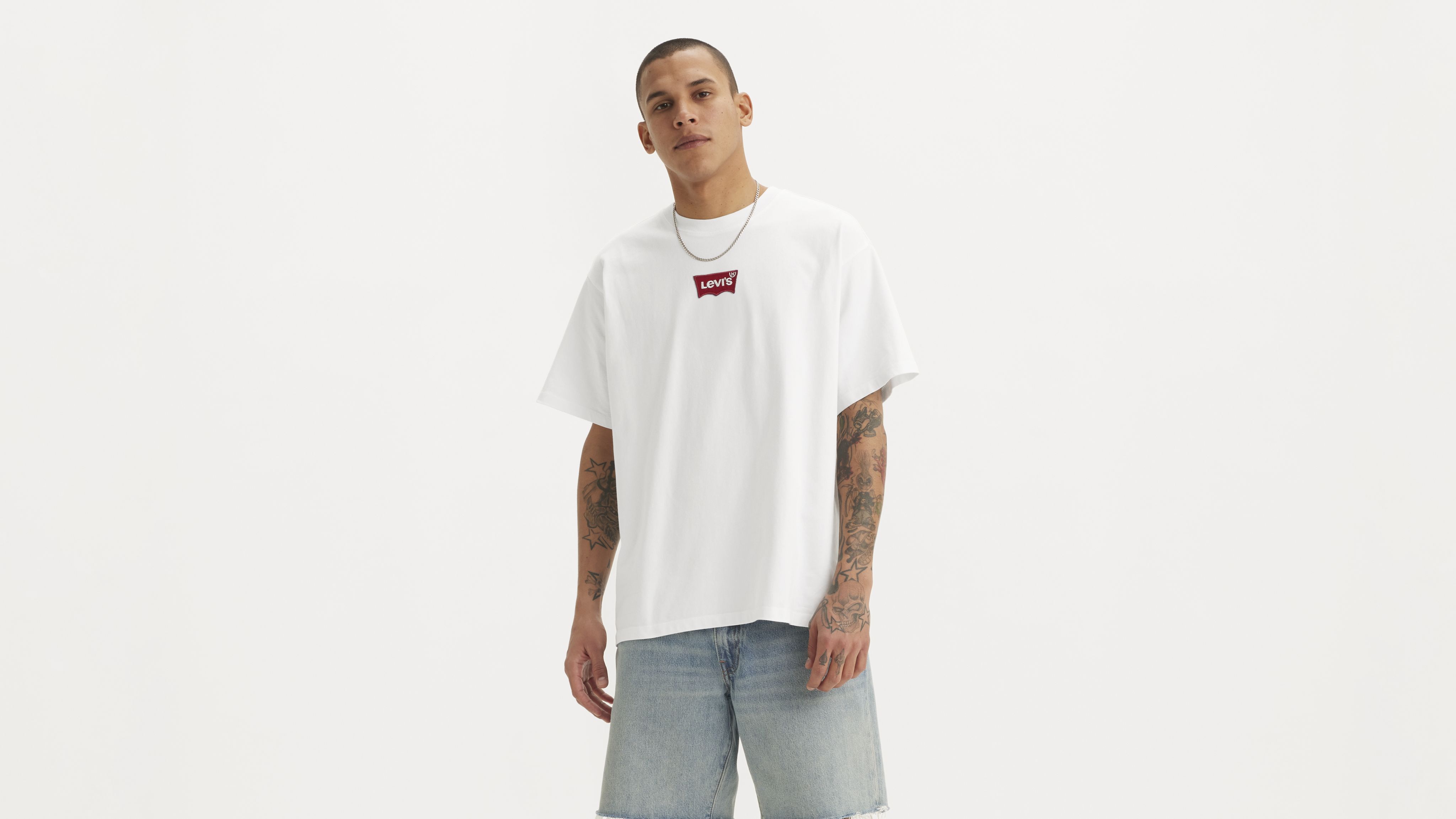 Embroidered Badge Vintage Fit Graphic T-Shirt 7