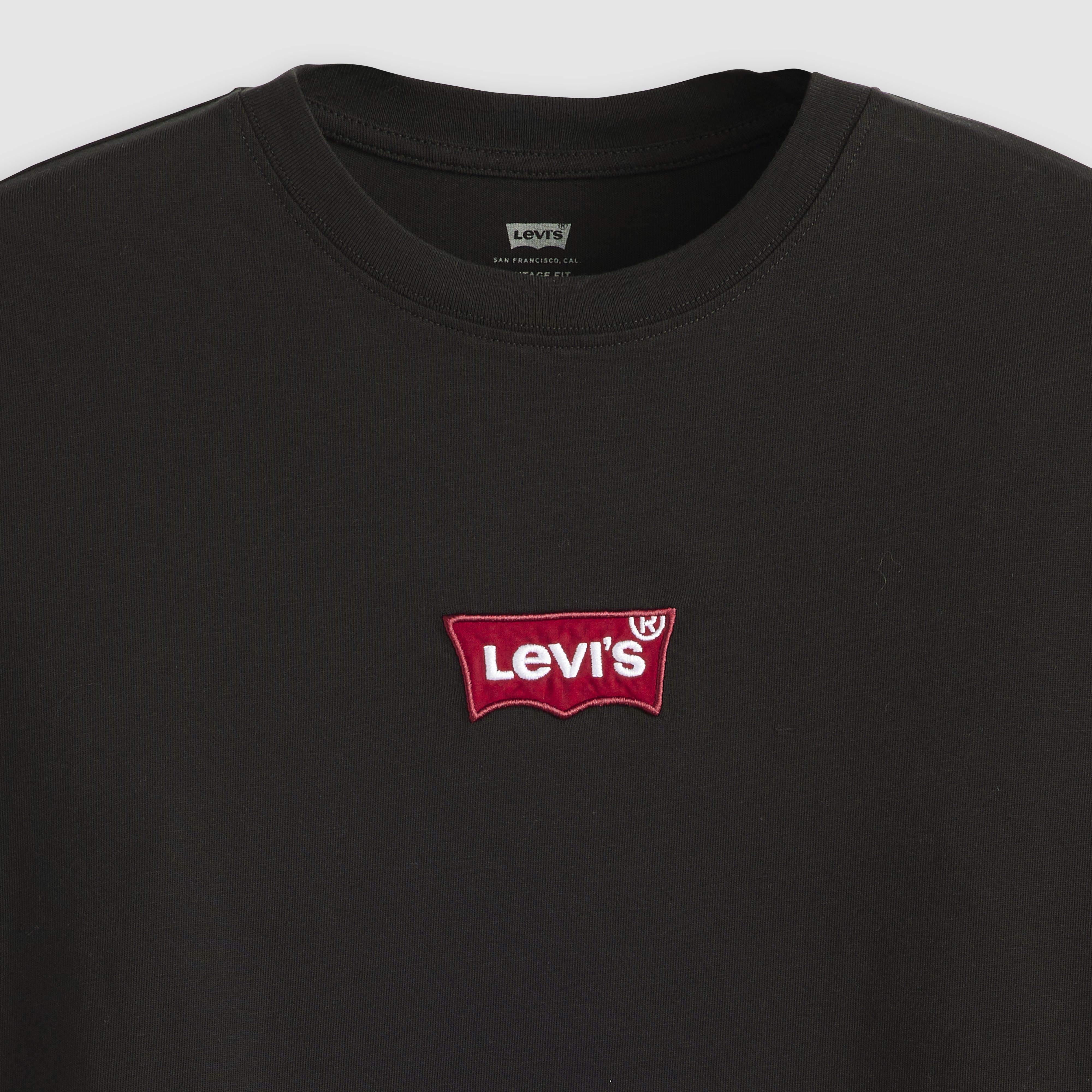 Embroidered Badge Vintage Fit Graphic T-Shirt