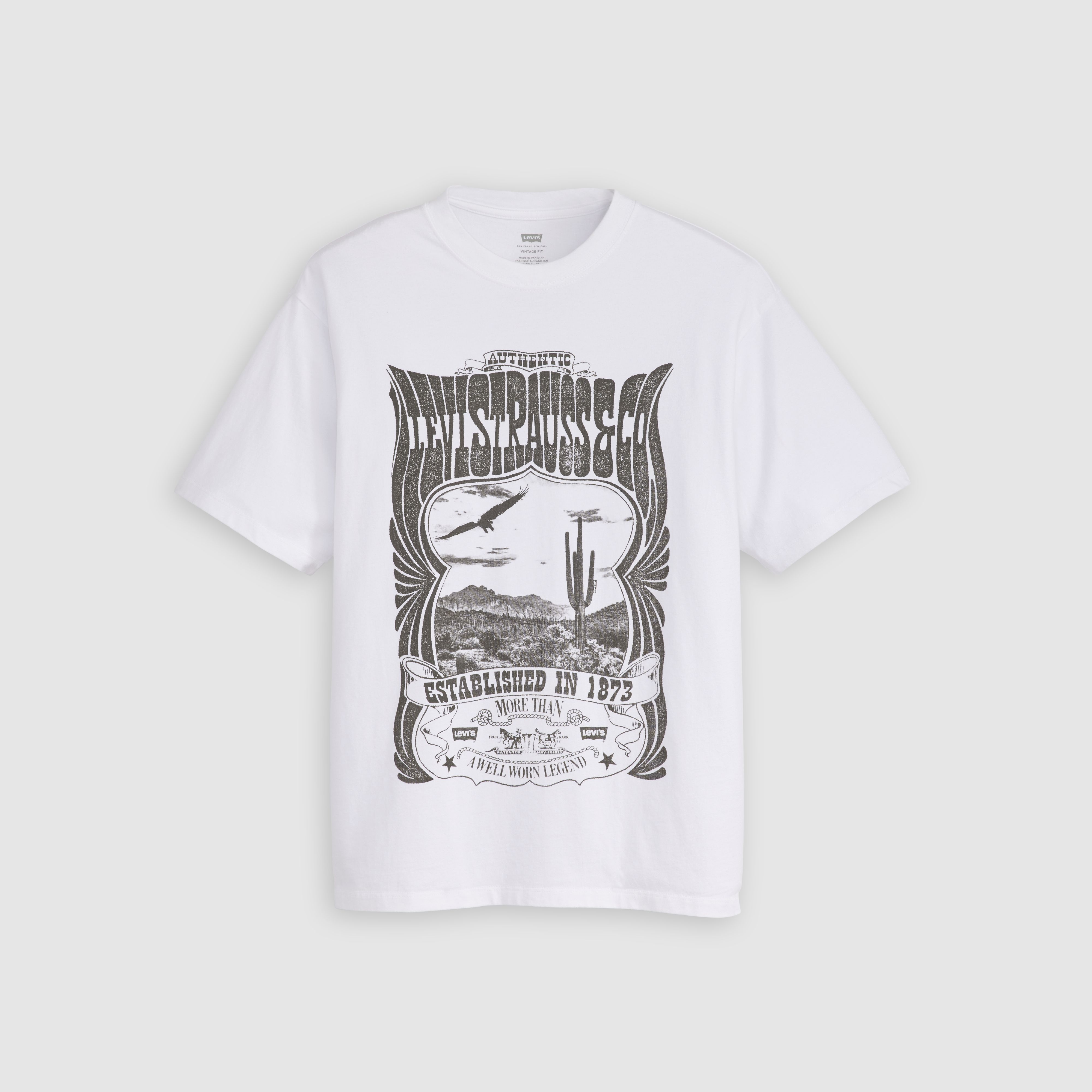 T-shirt graphique coupe vintage 5