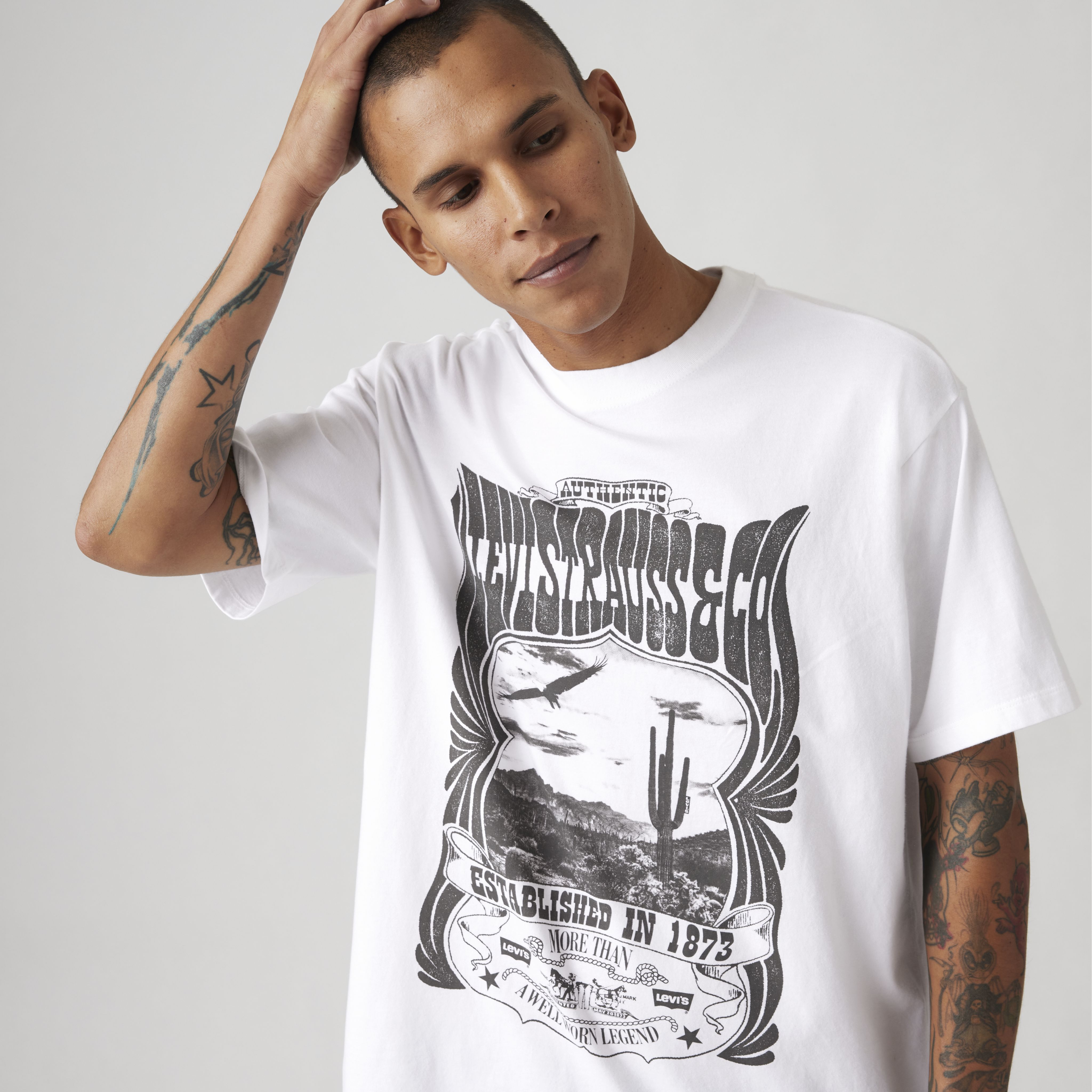 Vintage Fit Graphic T-shirt - White | Levi's® US