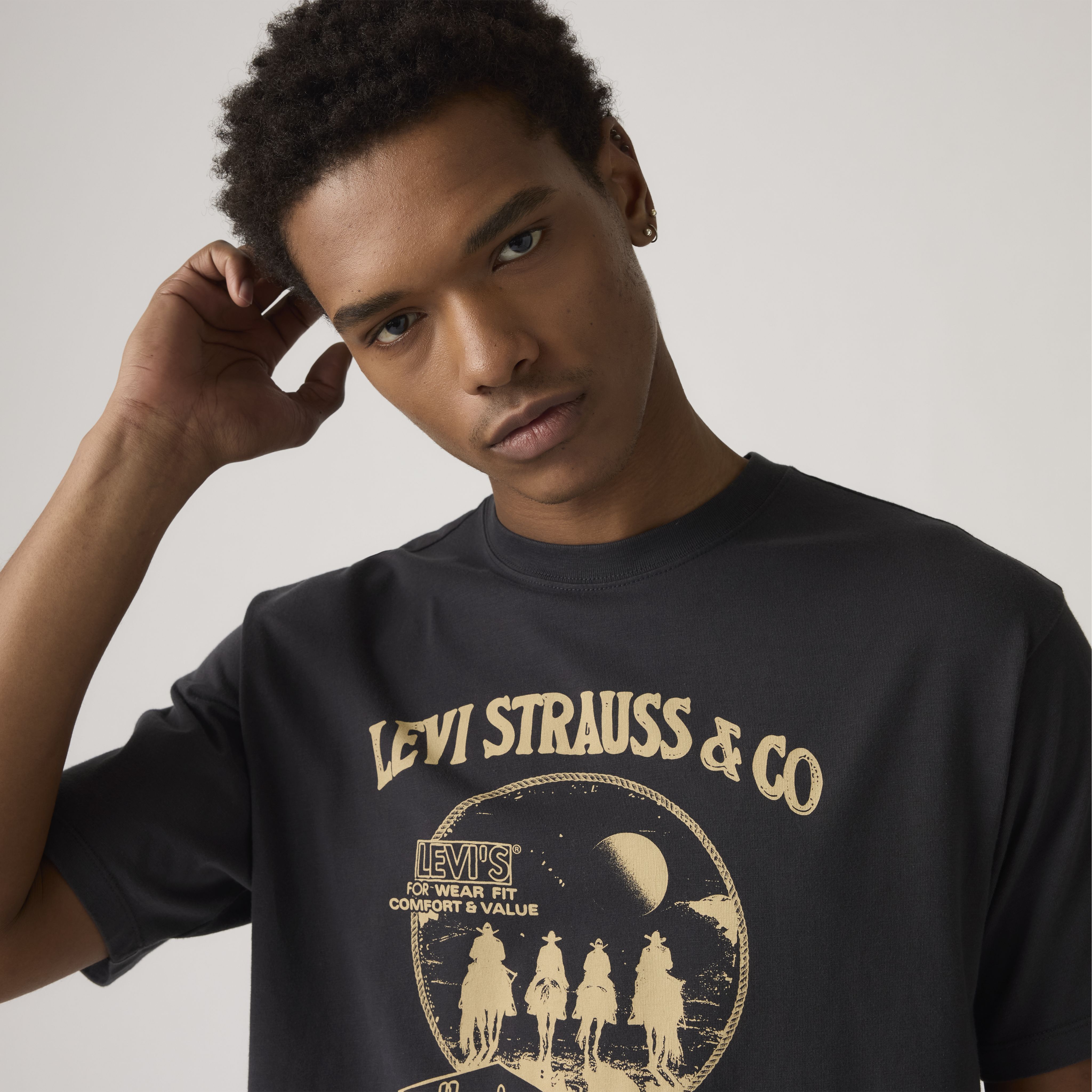 Graphic Vintage Fit Tee 4