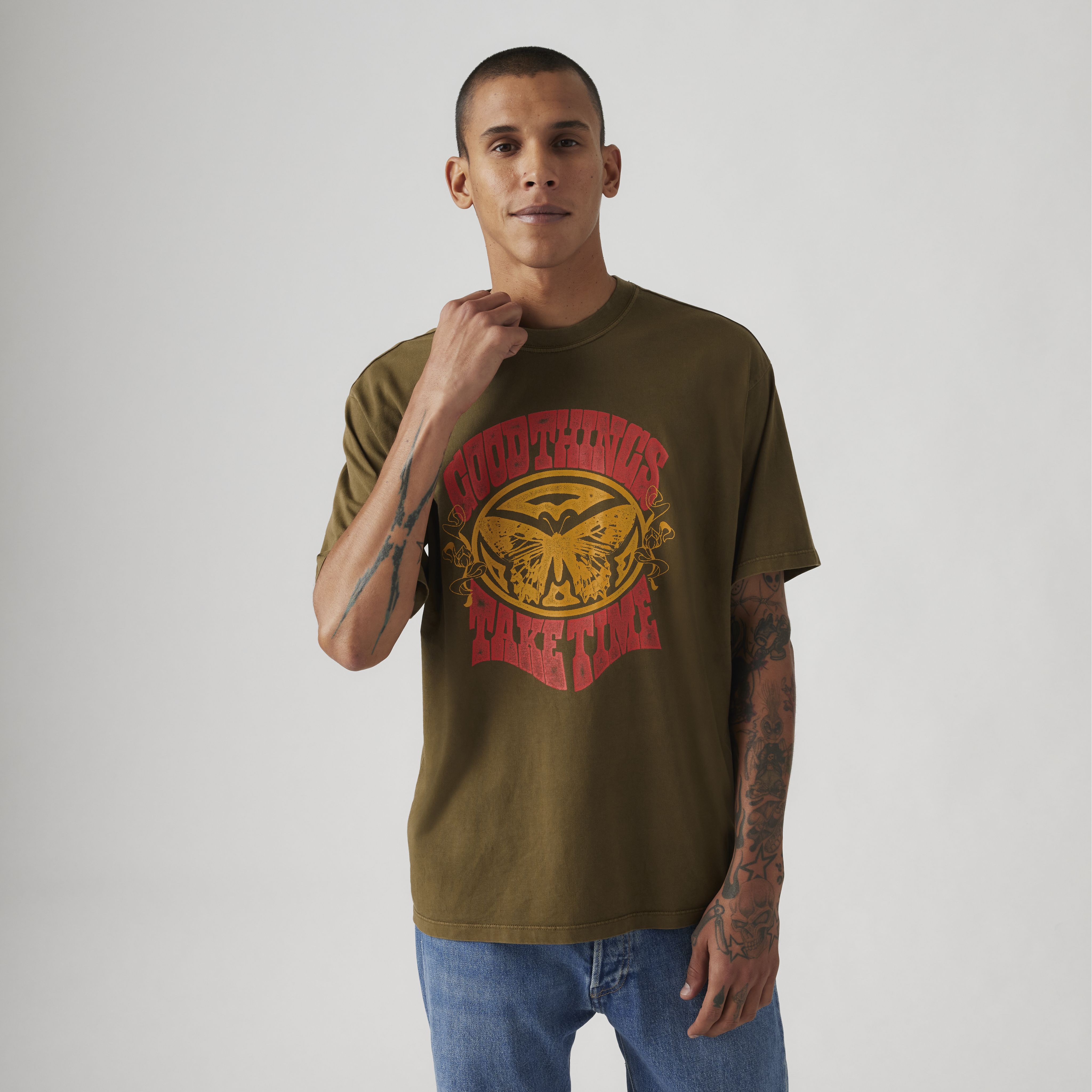 Vintage Fit Graphic T-Shirt 1