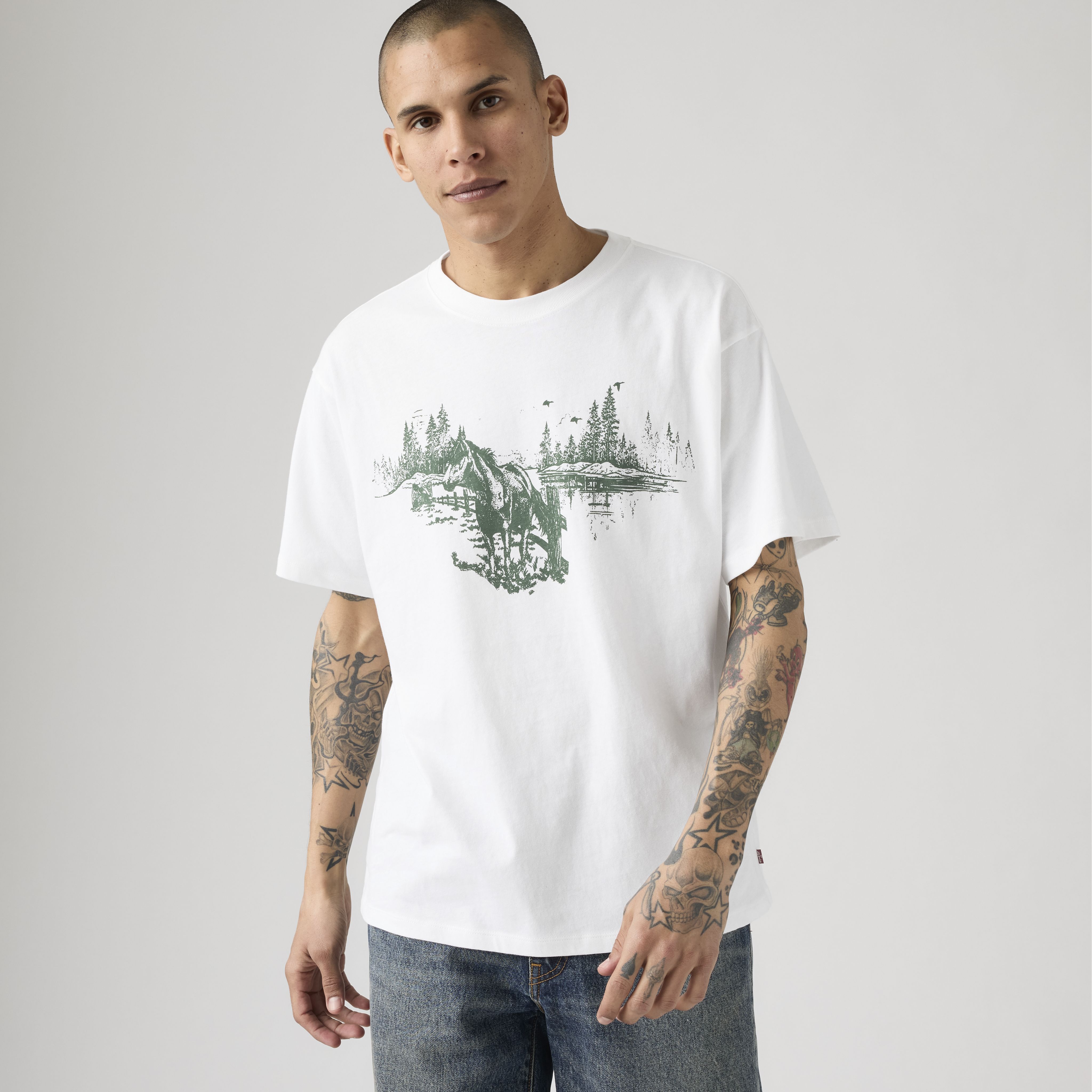 Vintage Fit Graphic T-Shirt 1
