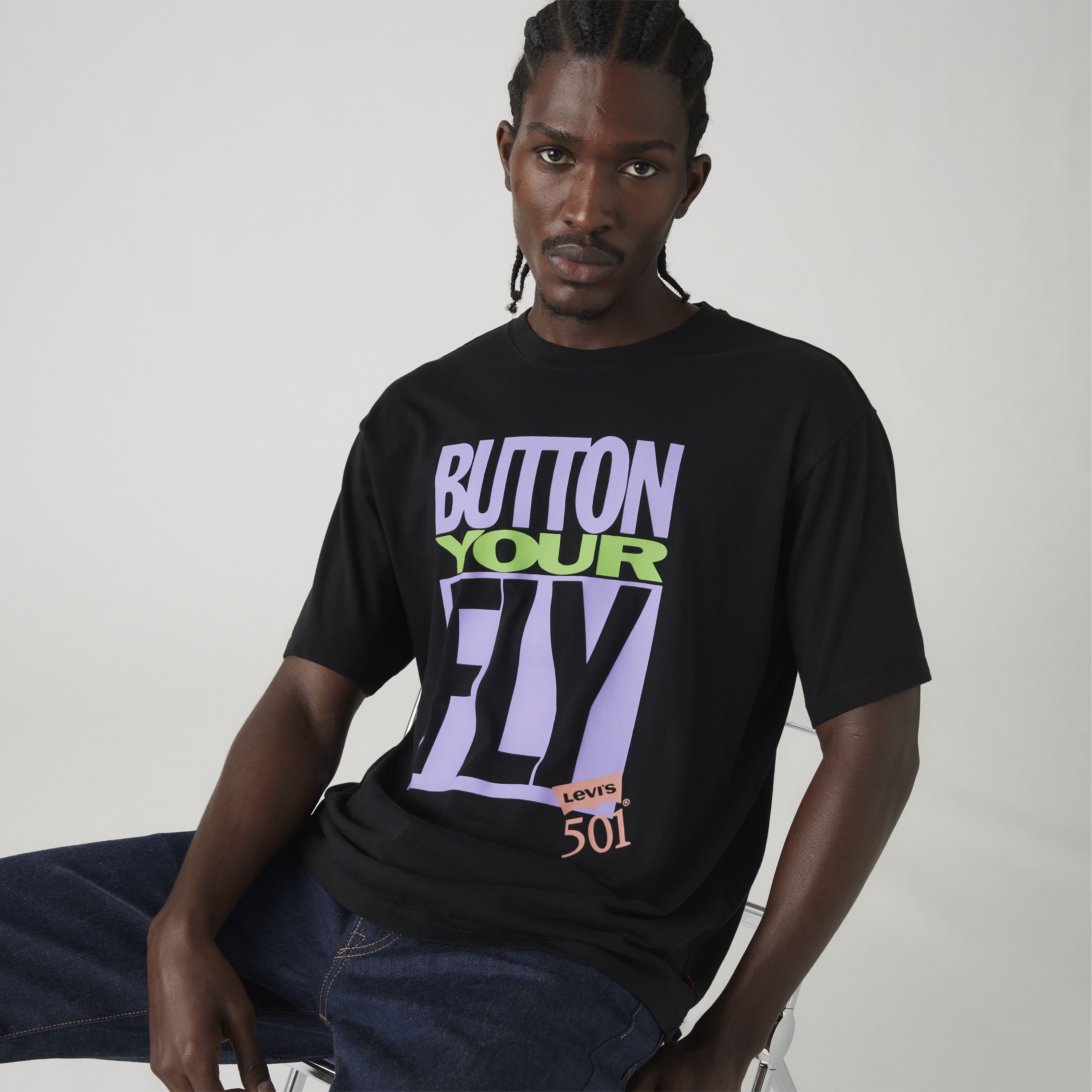Vintage Fit Graphic T-shirt - Black | Levi's® US