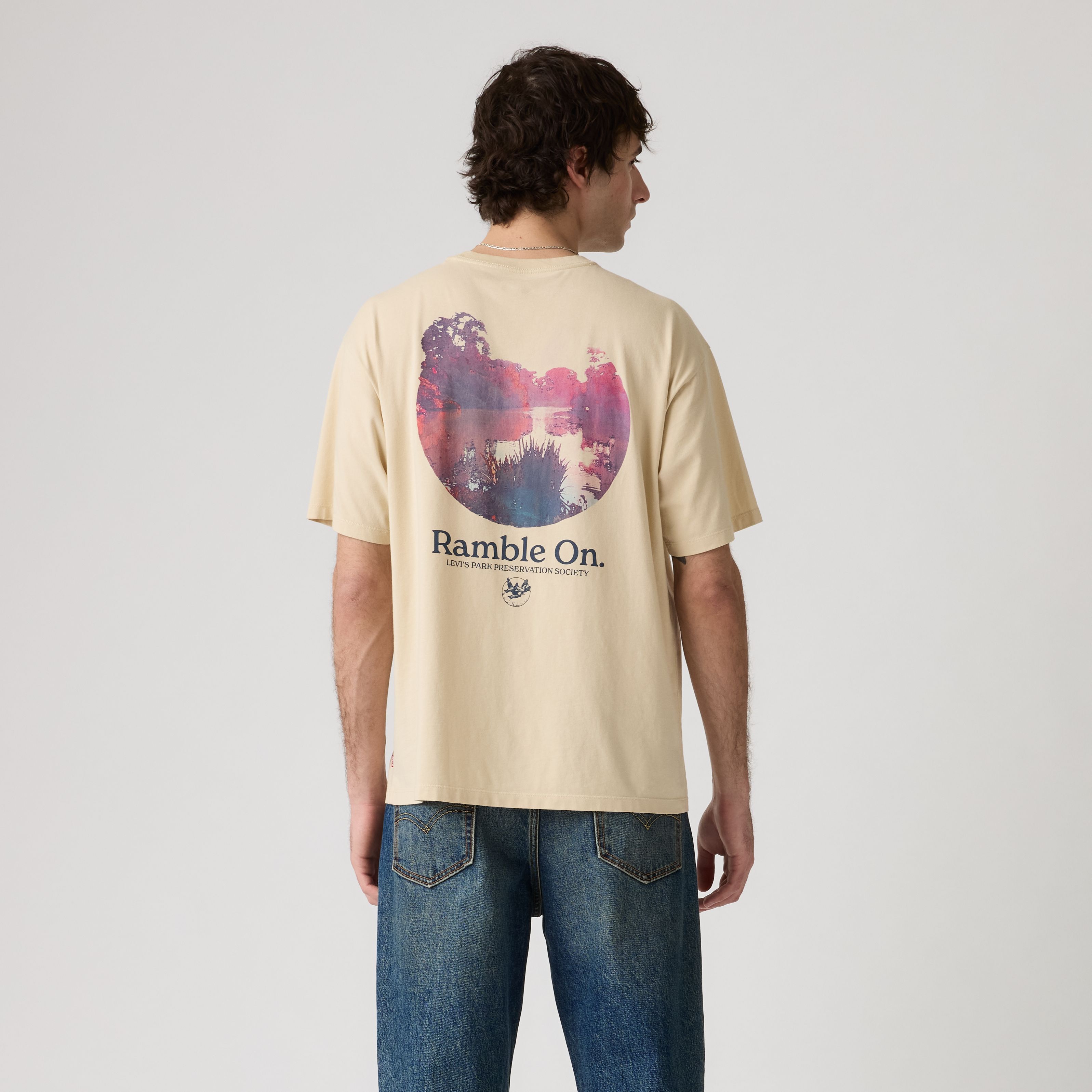 Graphic Vintage Fit Tee 5