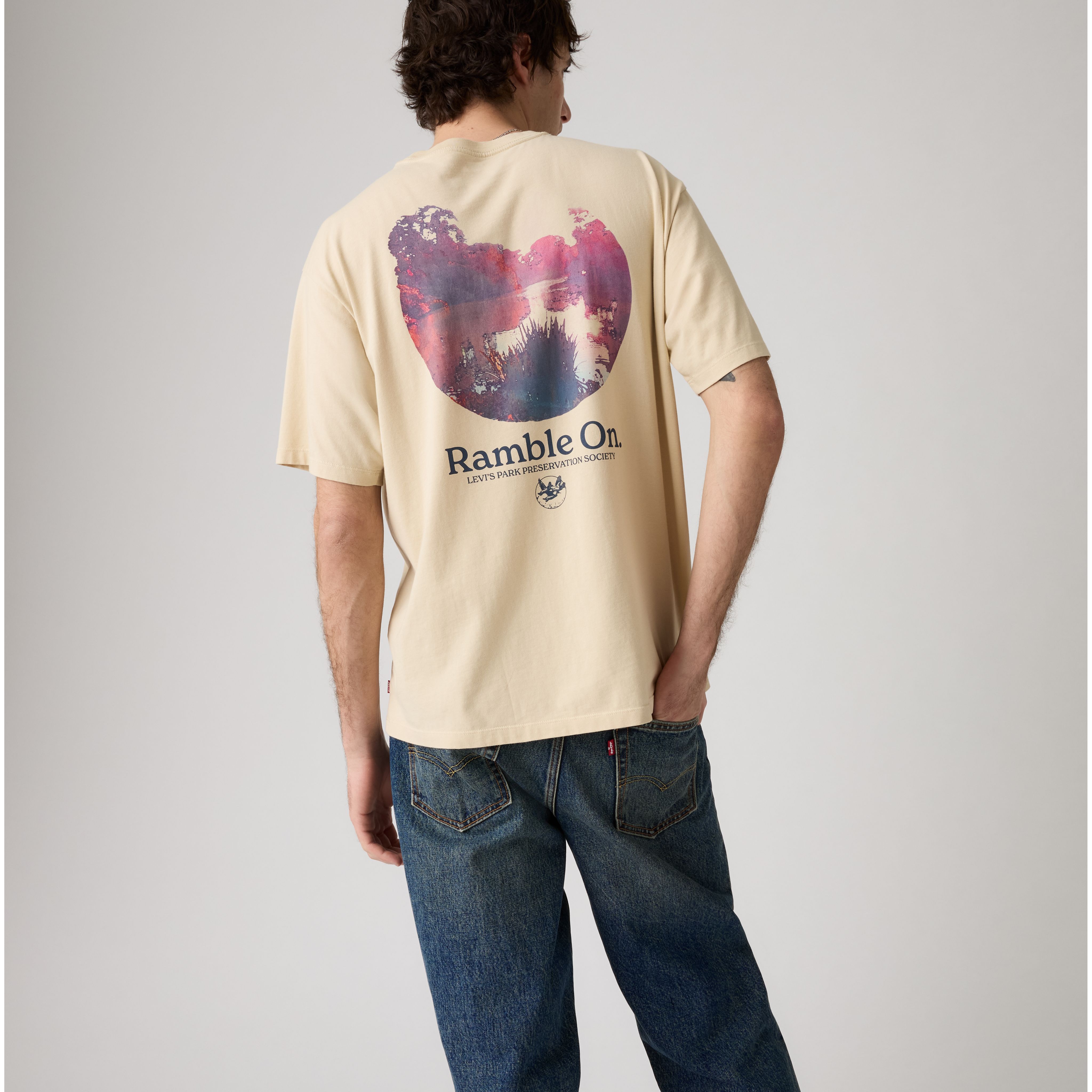 Graphic Vintage Fit Tee 3