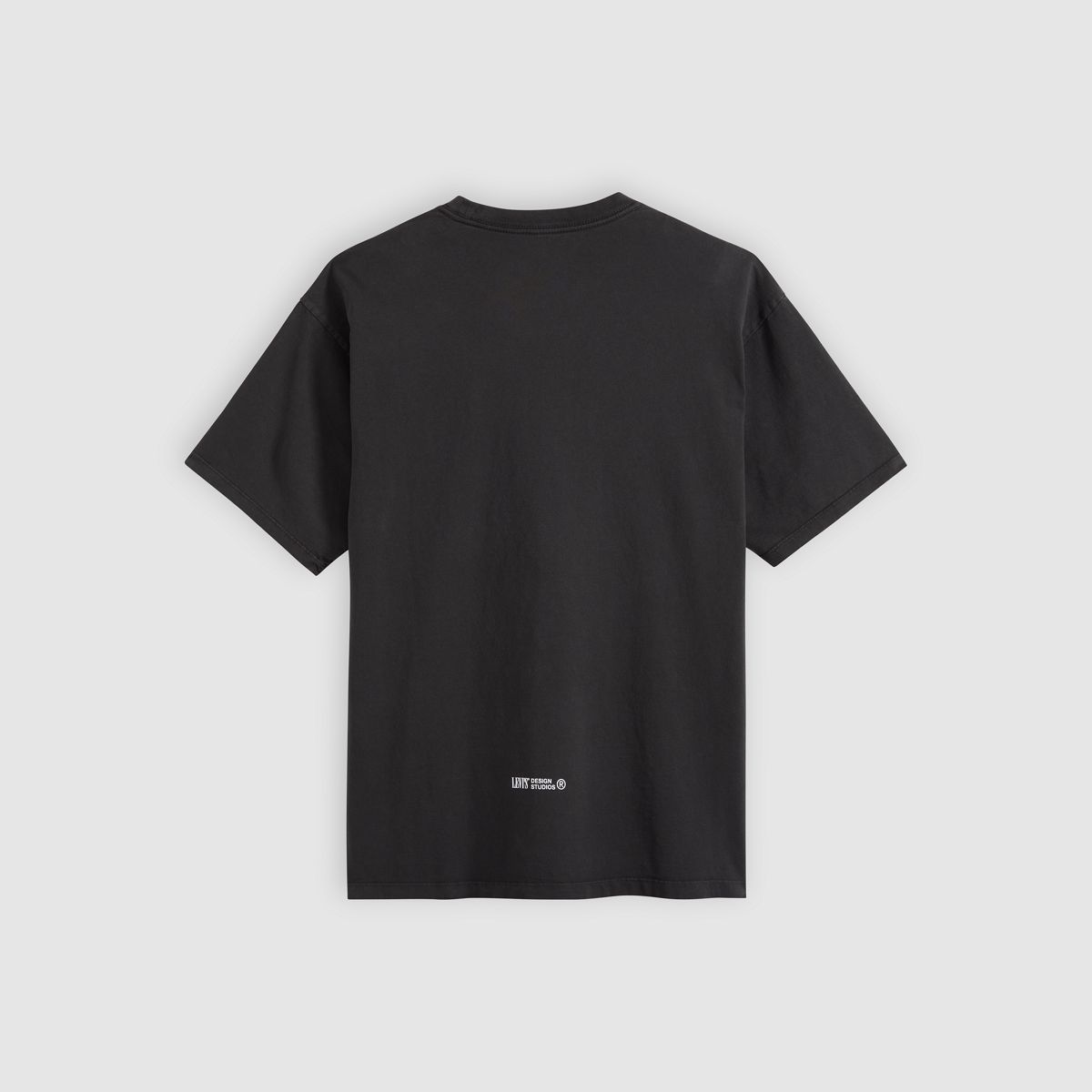 Relaxed Vintage Graphic T-Shirt — Super Bloom Jet Black - Black