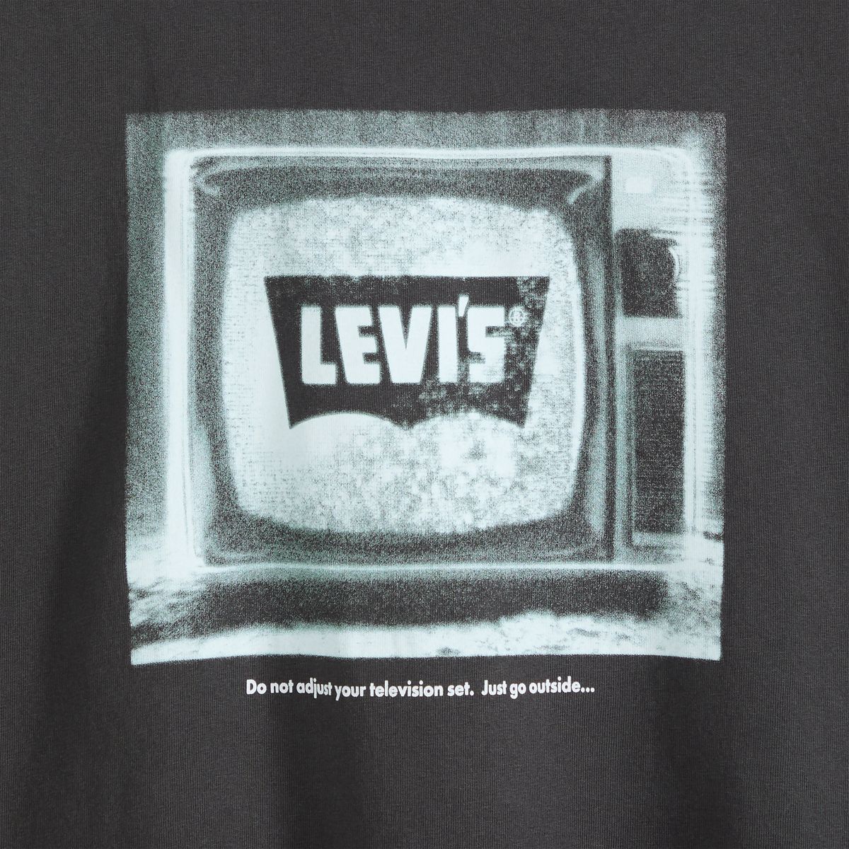Vintage Graphic T-Shirt — Blurred Phantom - Black
