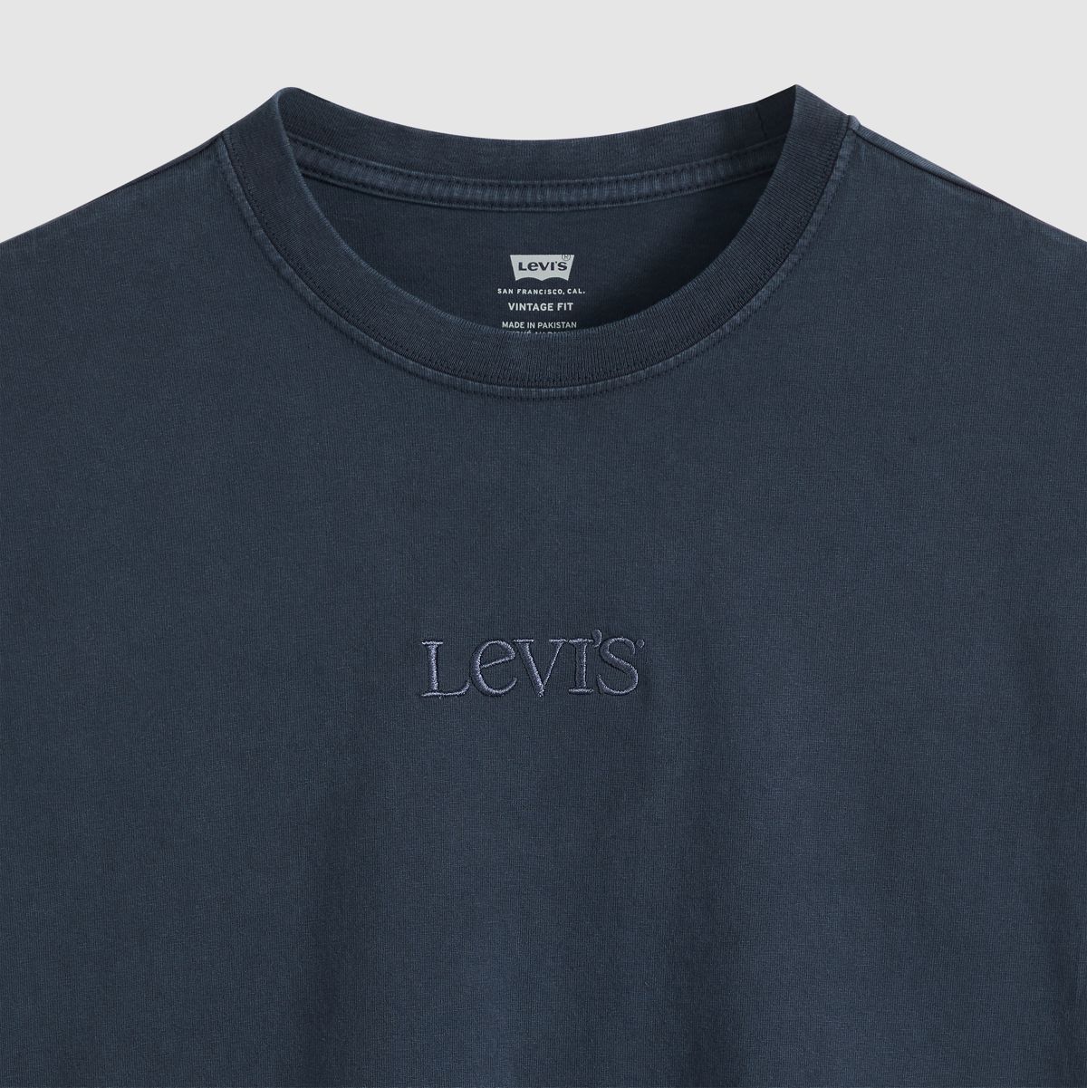 Vintage Graphic T-Shirt — Logo Nightfall Navy - Blue