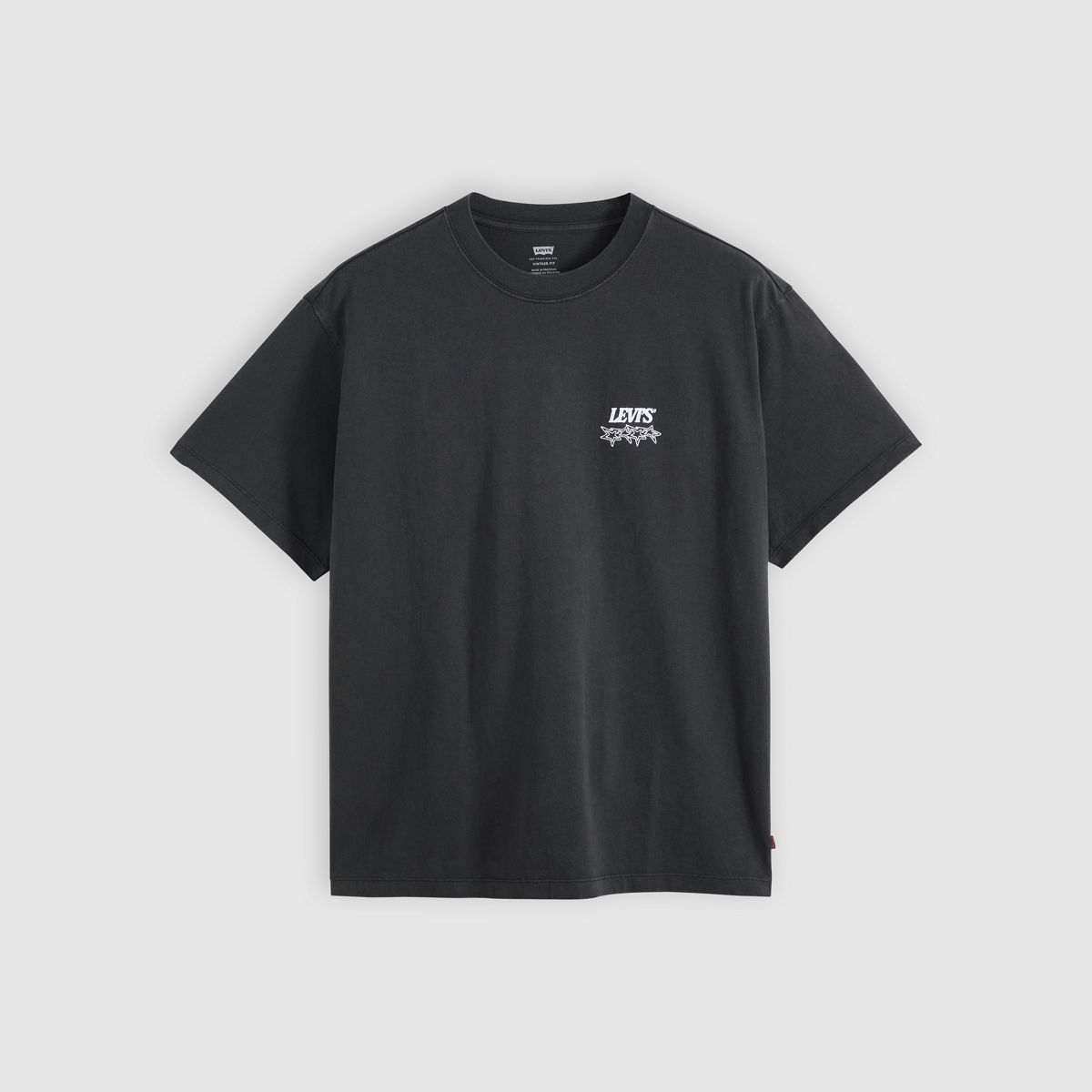 Vintage Graphic T-Shirt — Live Listening Sessions Jet Black - Black