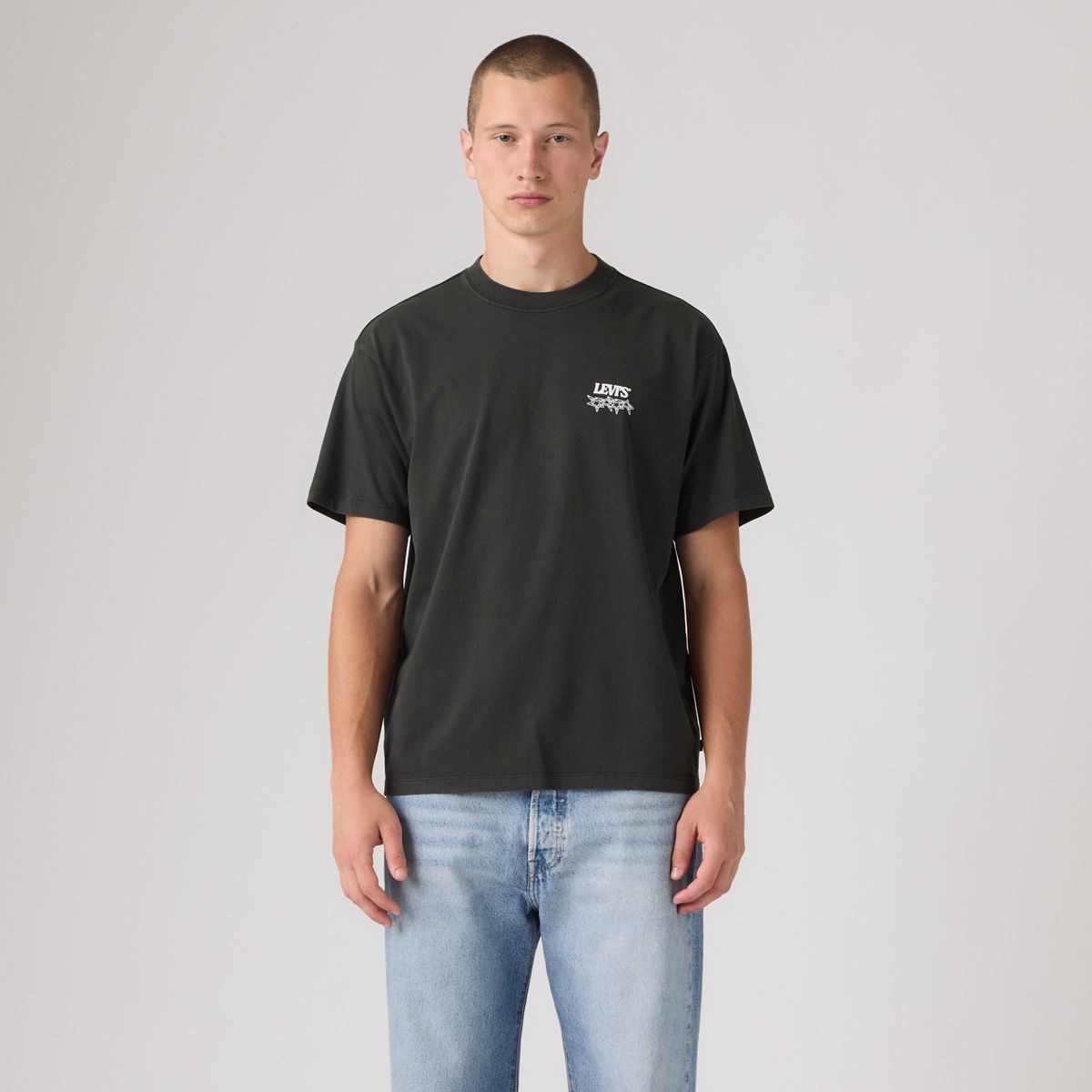 Vintage Graphic T-Shirt — Live Listening Sessions Jet Black - Black