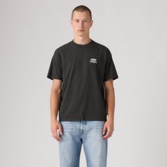 Vintage Graphic T-Shirt — Live Listening Sessions Jet Black - Black 3
