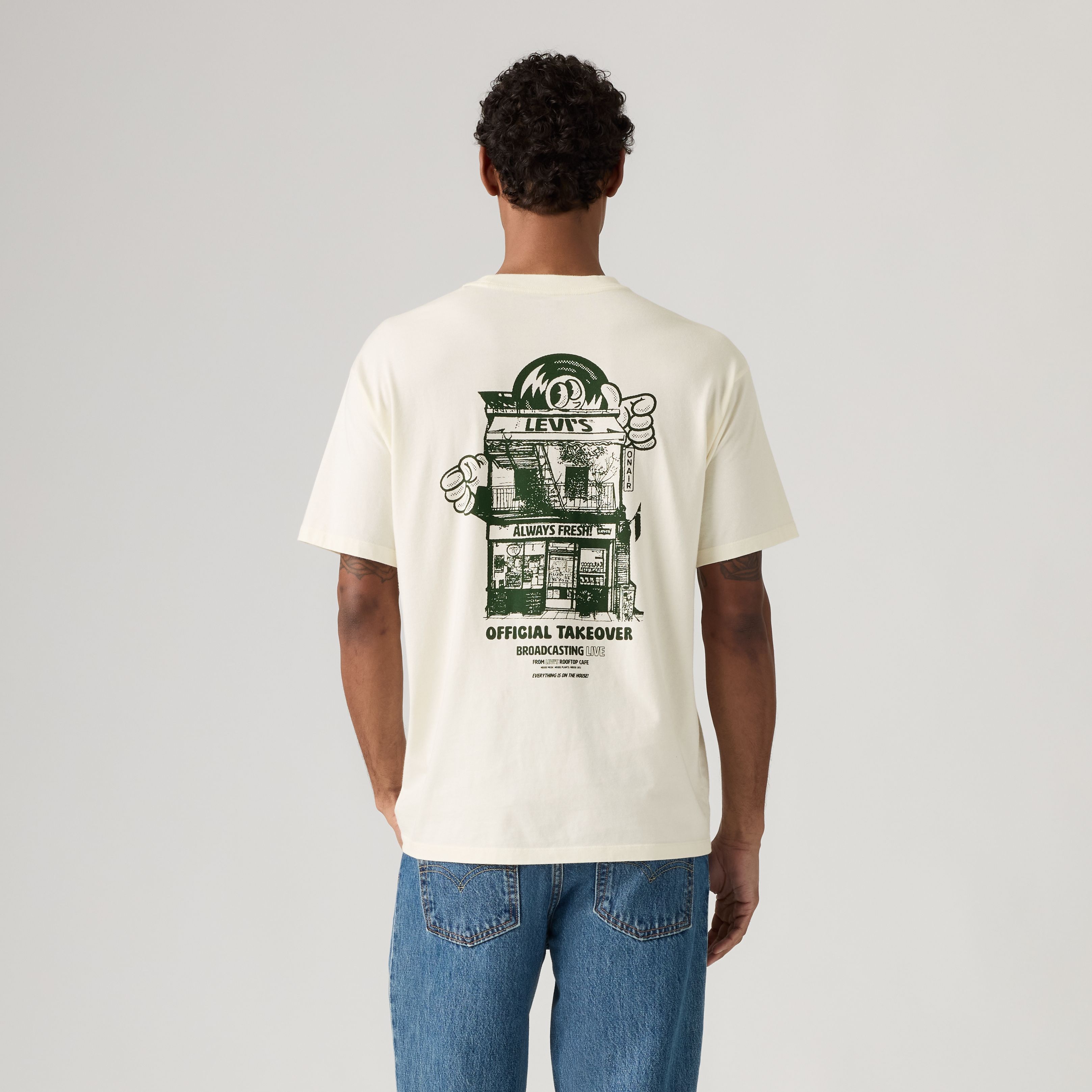 Graphic Vintage Fit Tee 4