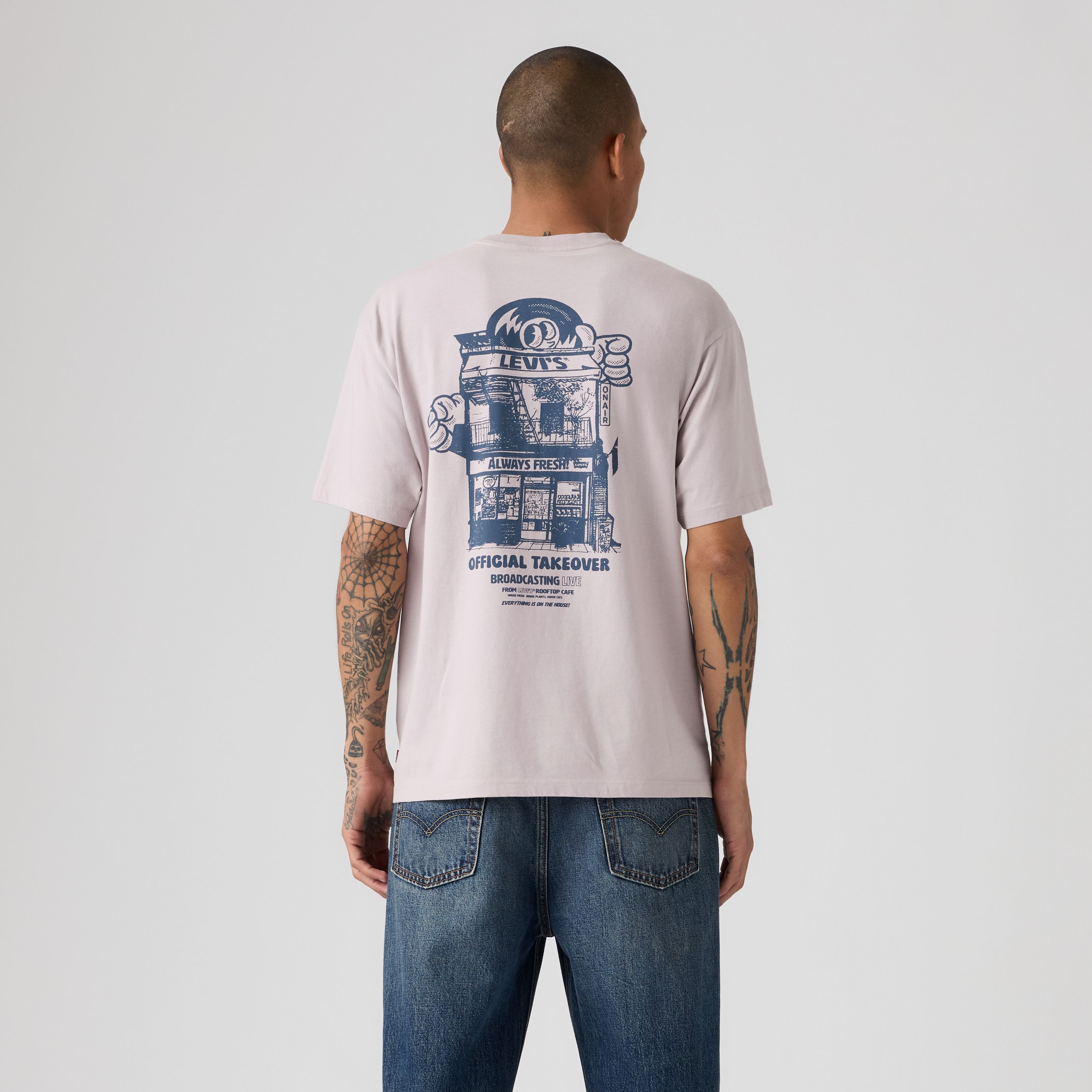 Graphic Vintage Fit Tee 4