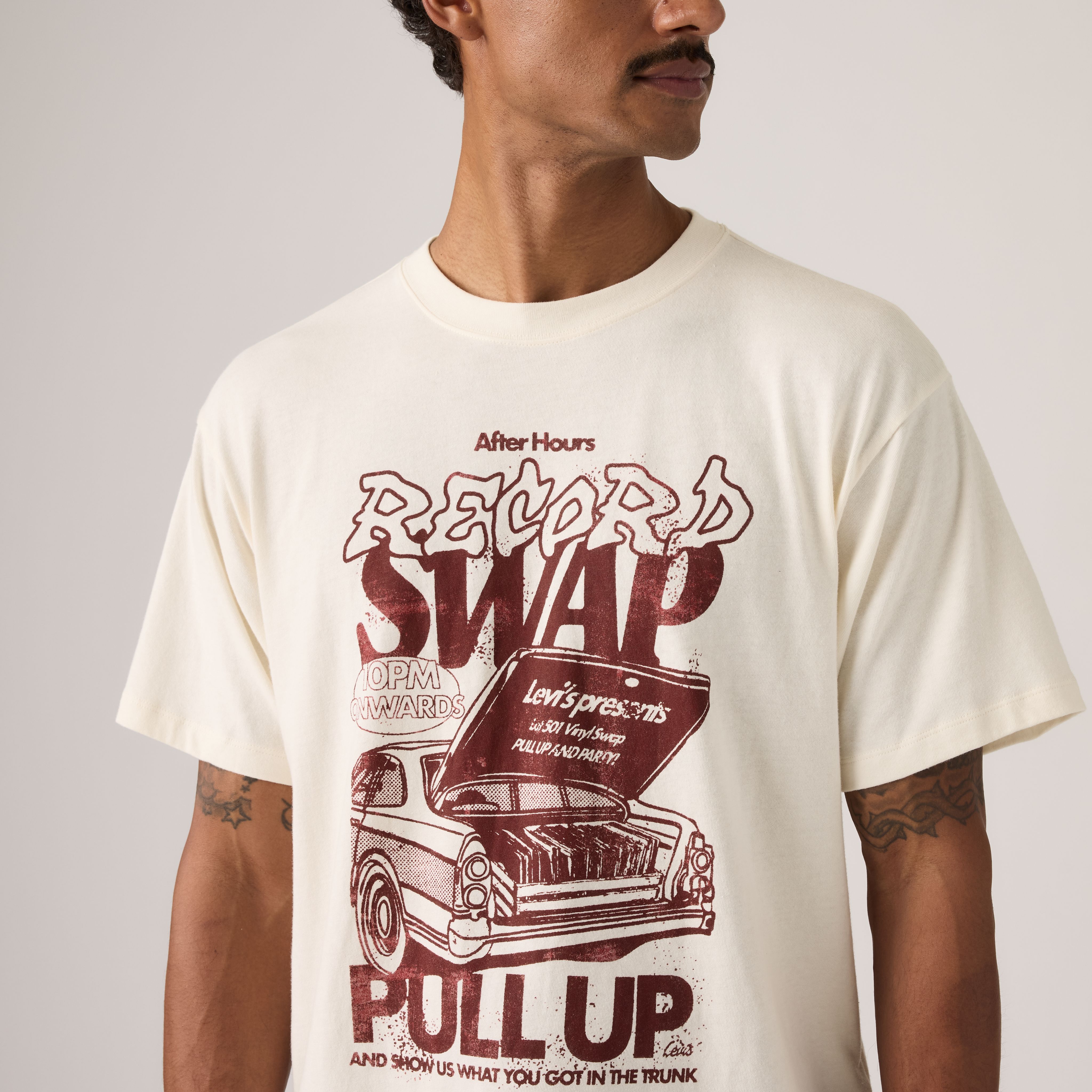 Graphic Vintage Fit Tee 2