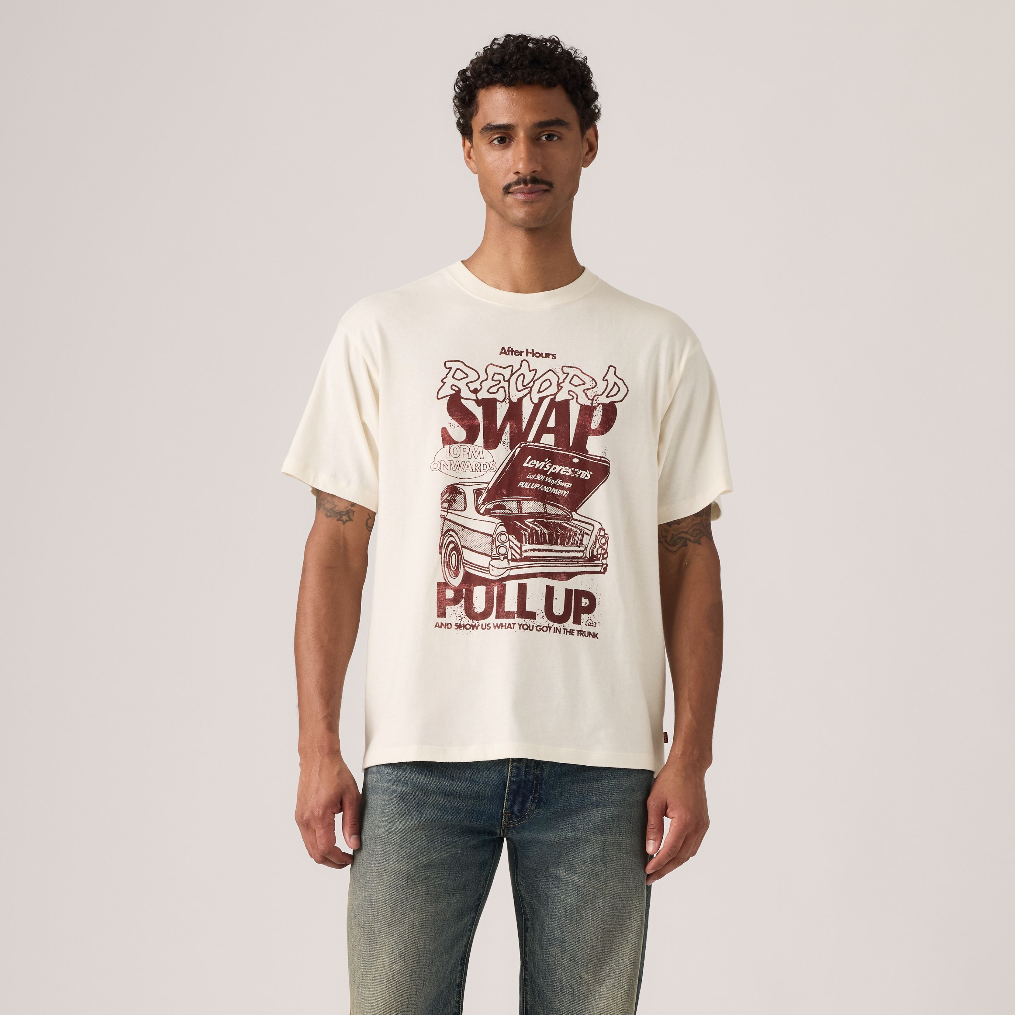 Graphic Vintage Fit Tee 3