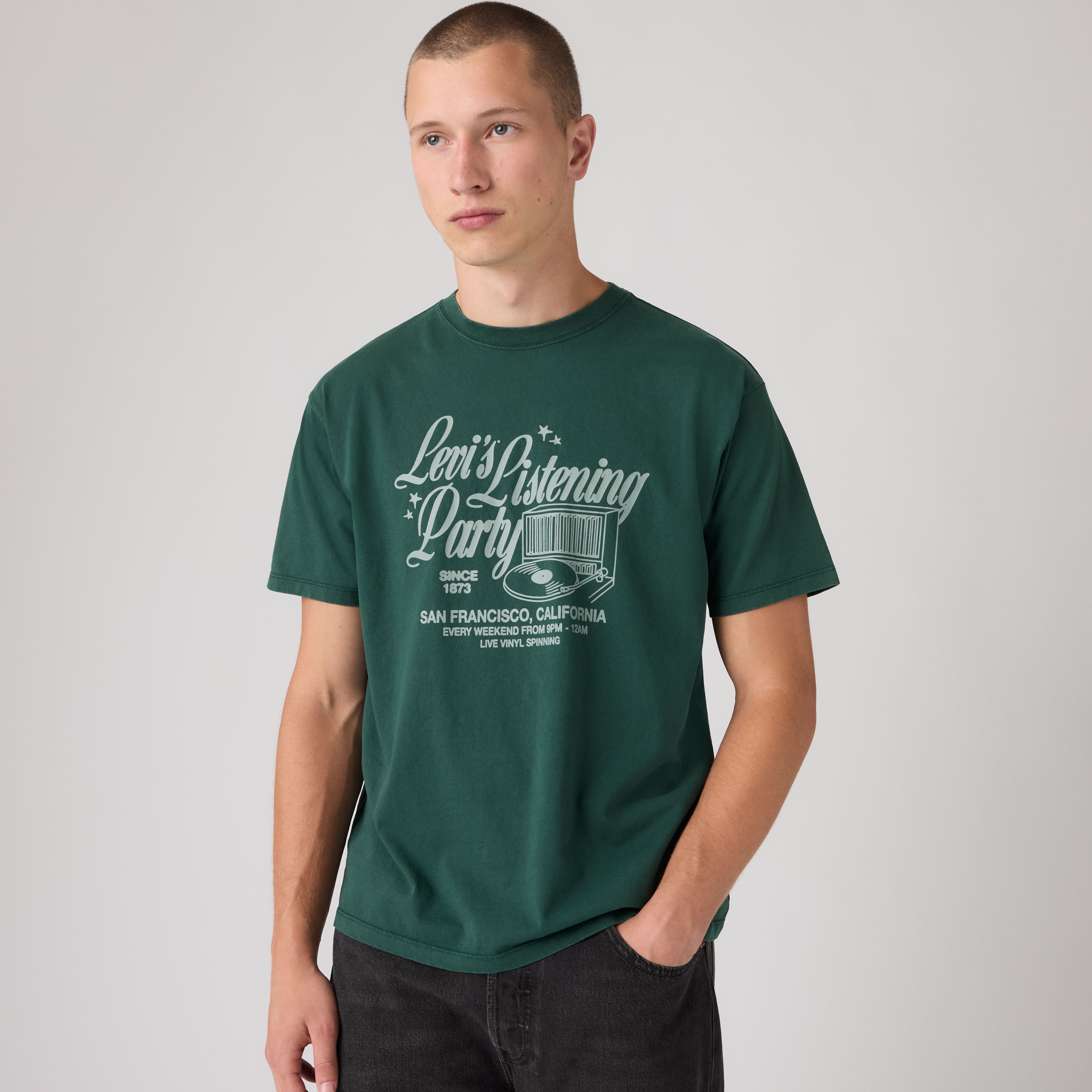 Graphic Vintage Fit Tee 1