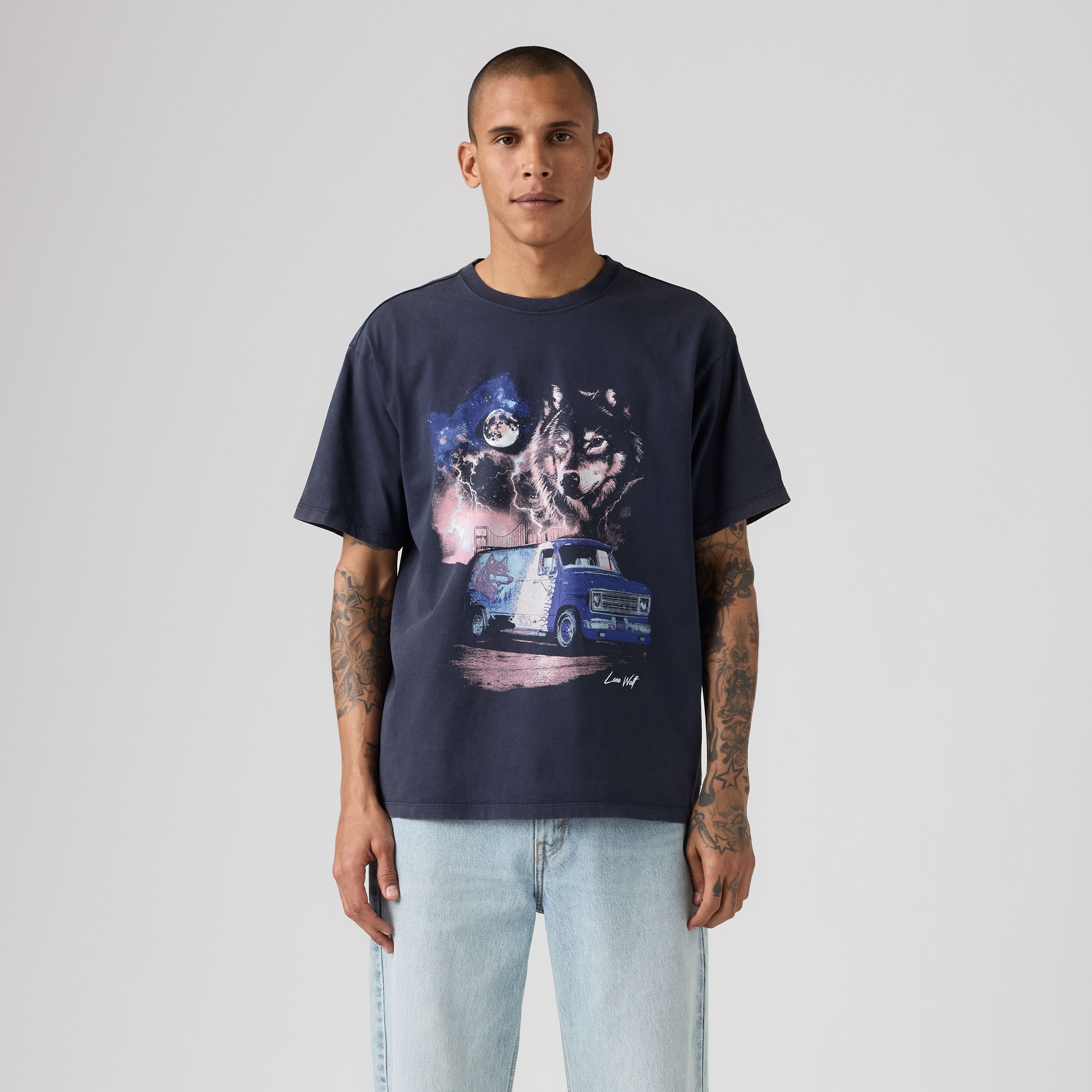 Graphic Vintage Fit Tee 3