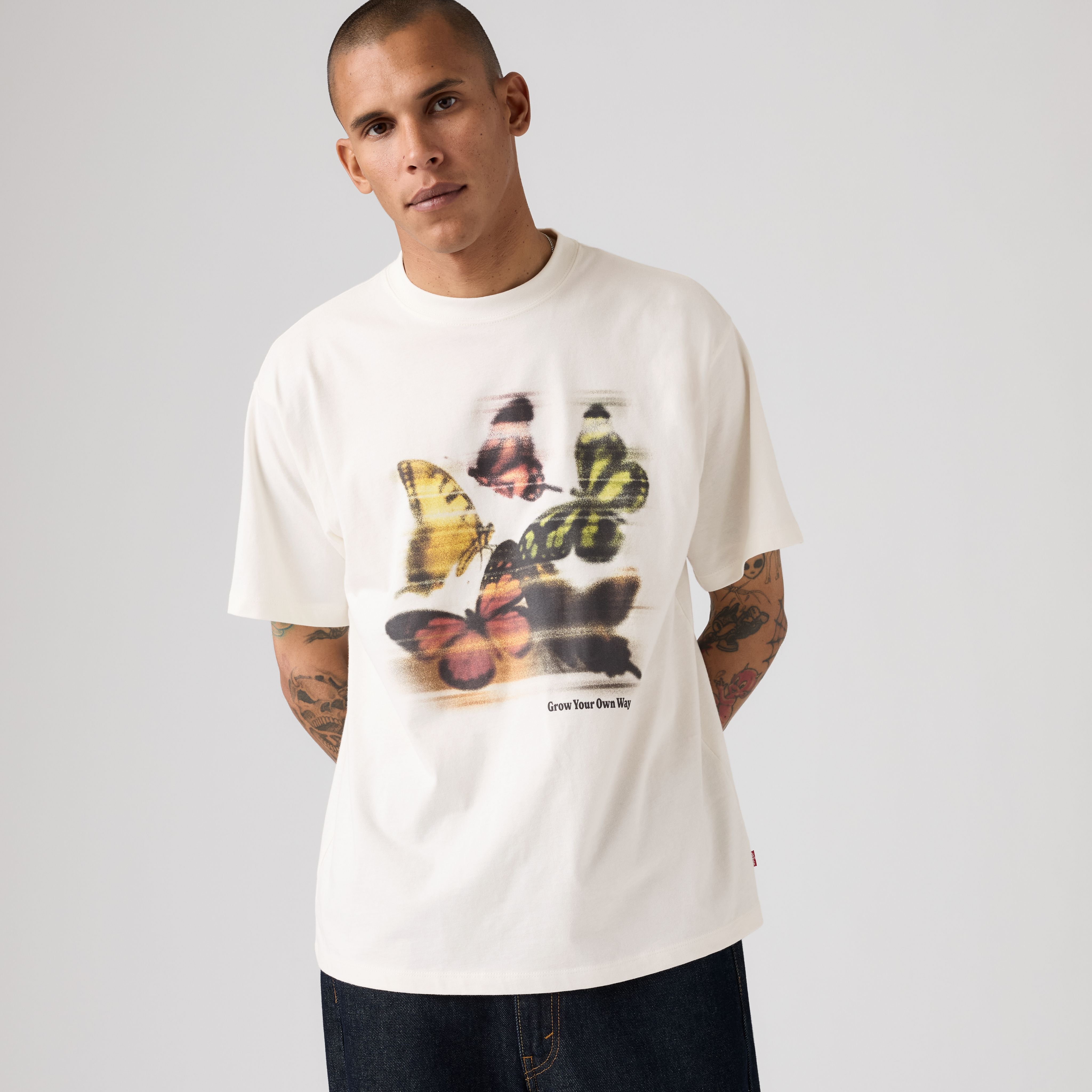 Graphic Vintage Fit Tee 1