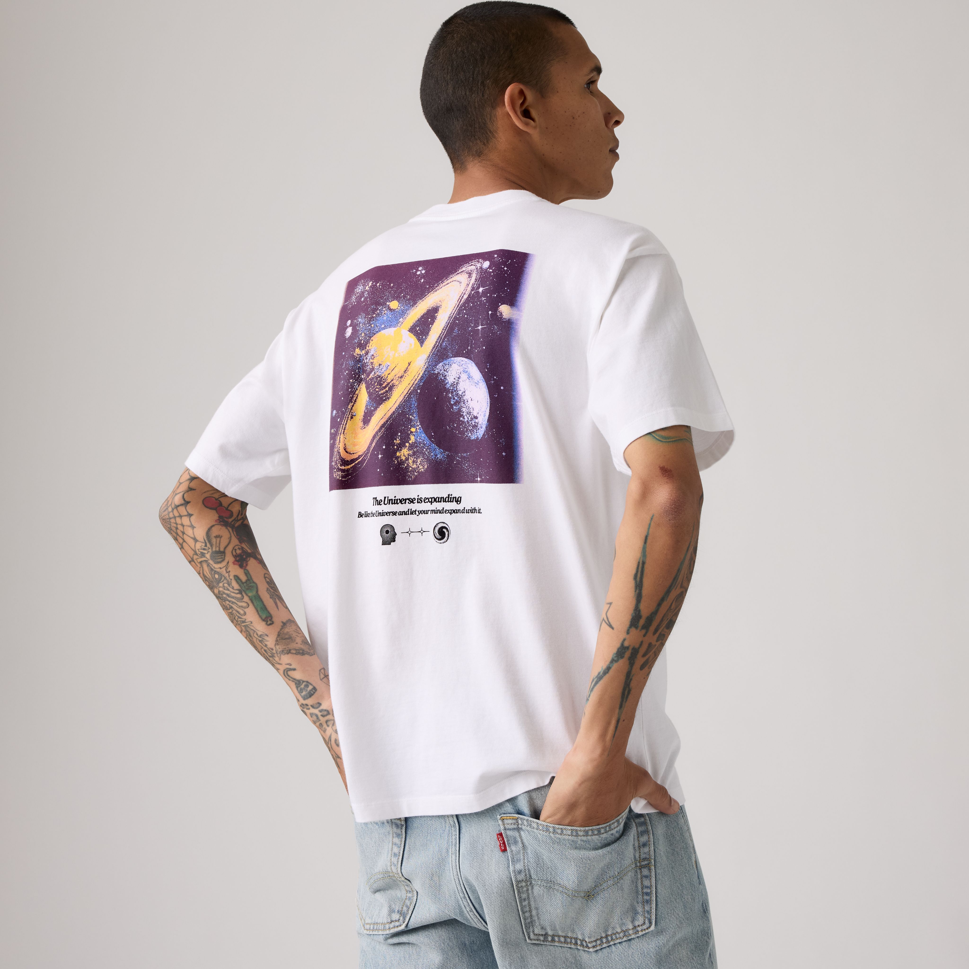 Graphic Vintage Fit Tee 1