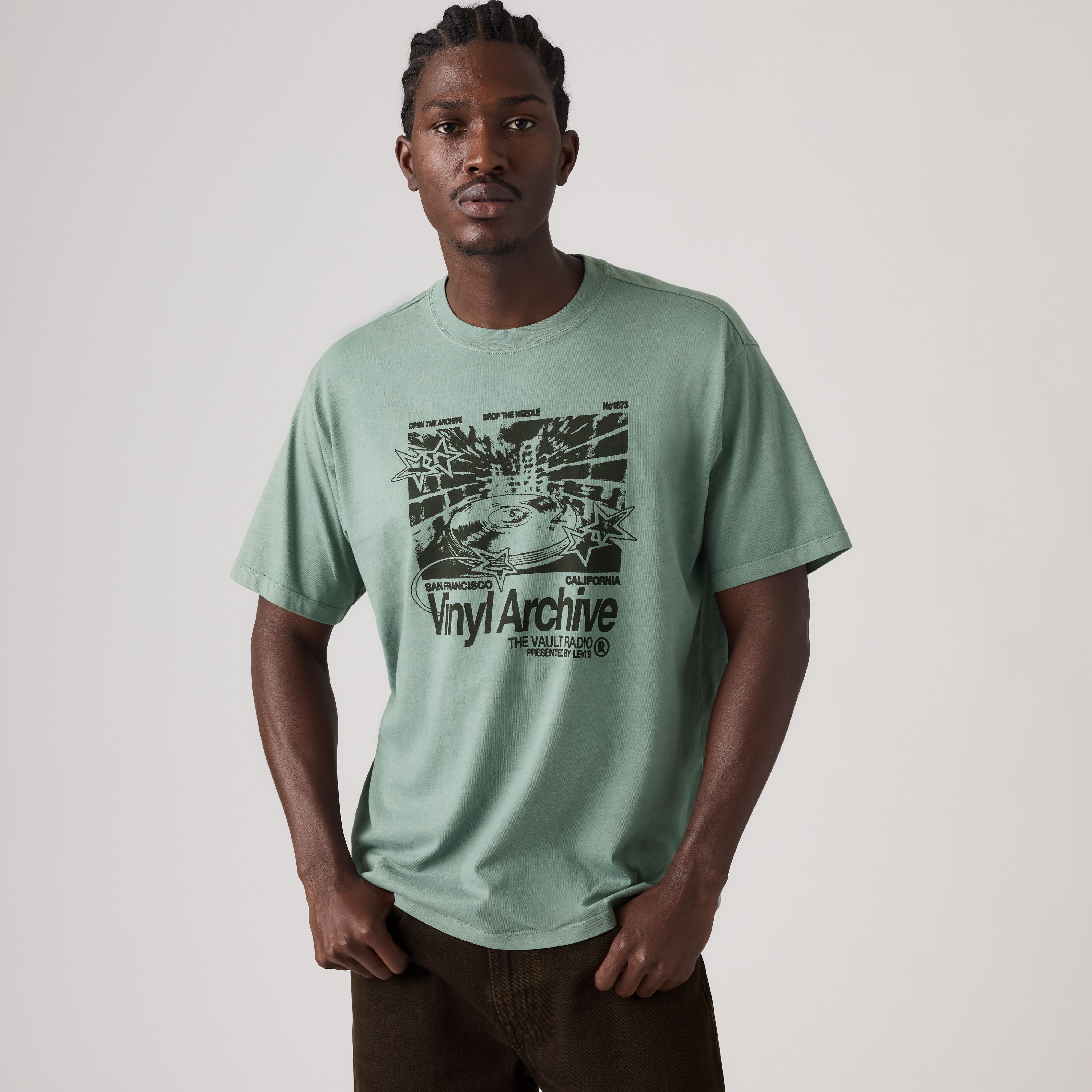 Graphic Vintage Fit Tee 1