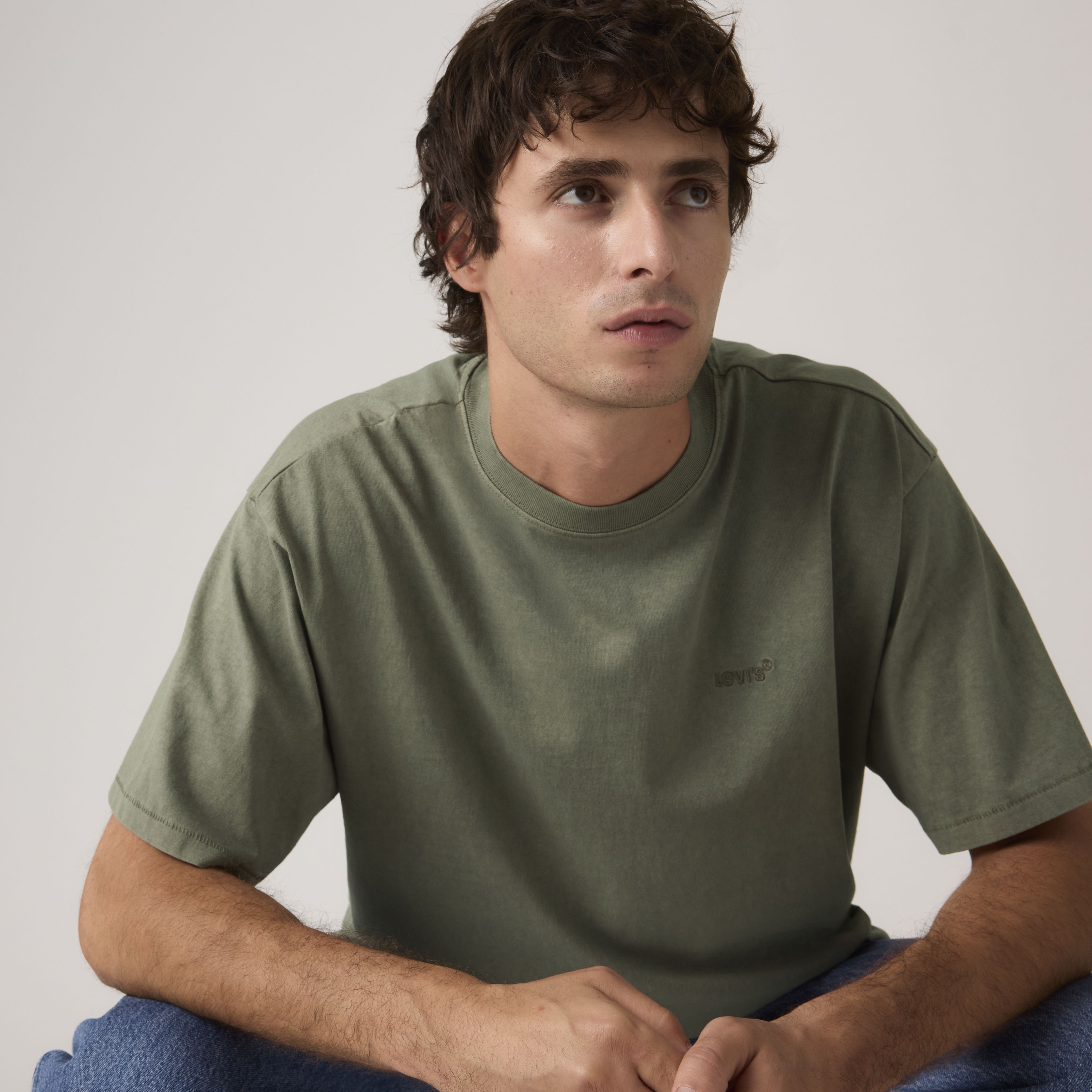 Red Tab™ Garment Dye Vintage T-Shirt 2