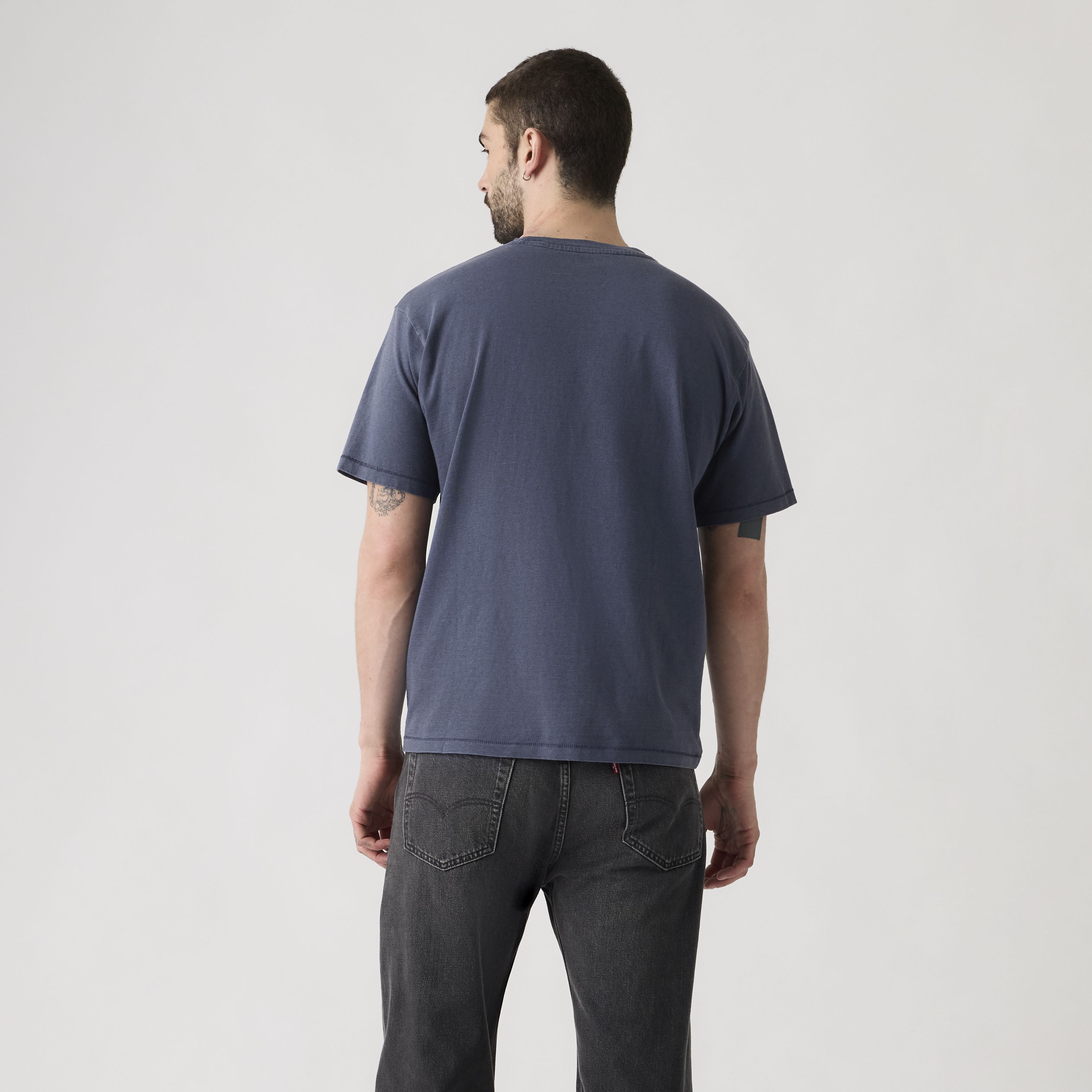 Authentic Red Tab™ Vintage Grunge Wash T-Shirt 4