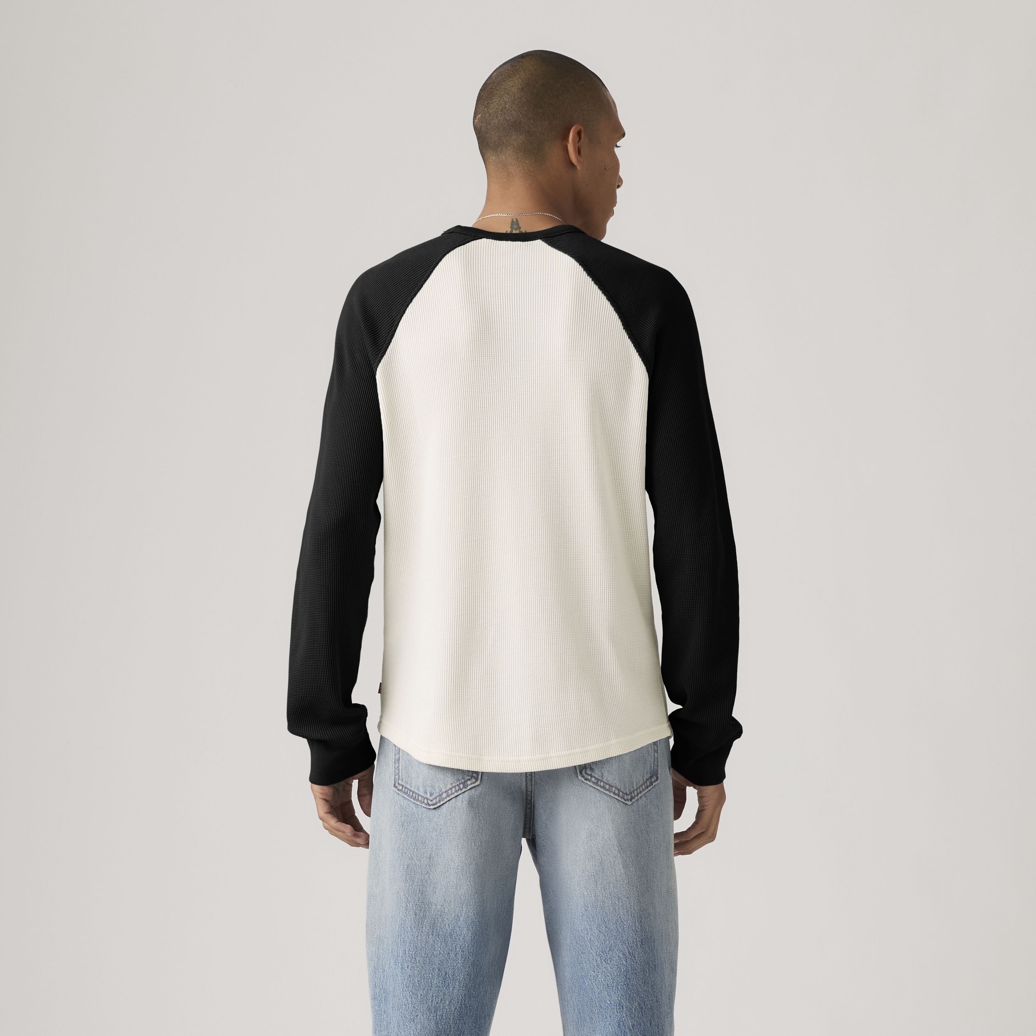 Thermal Raglan Crewneck T-Shirt 4