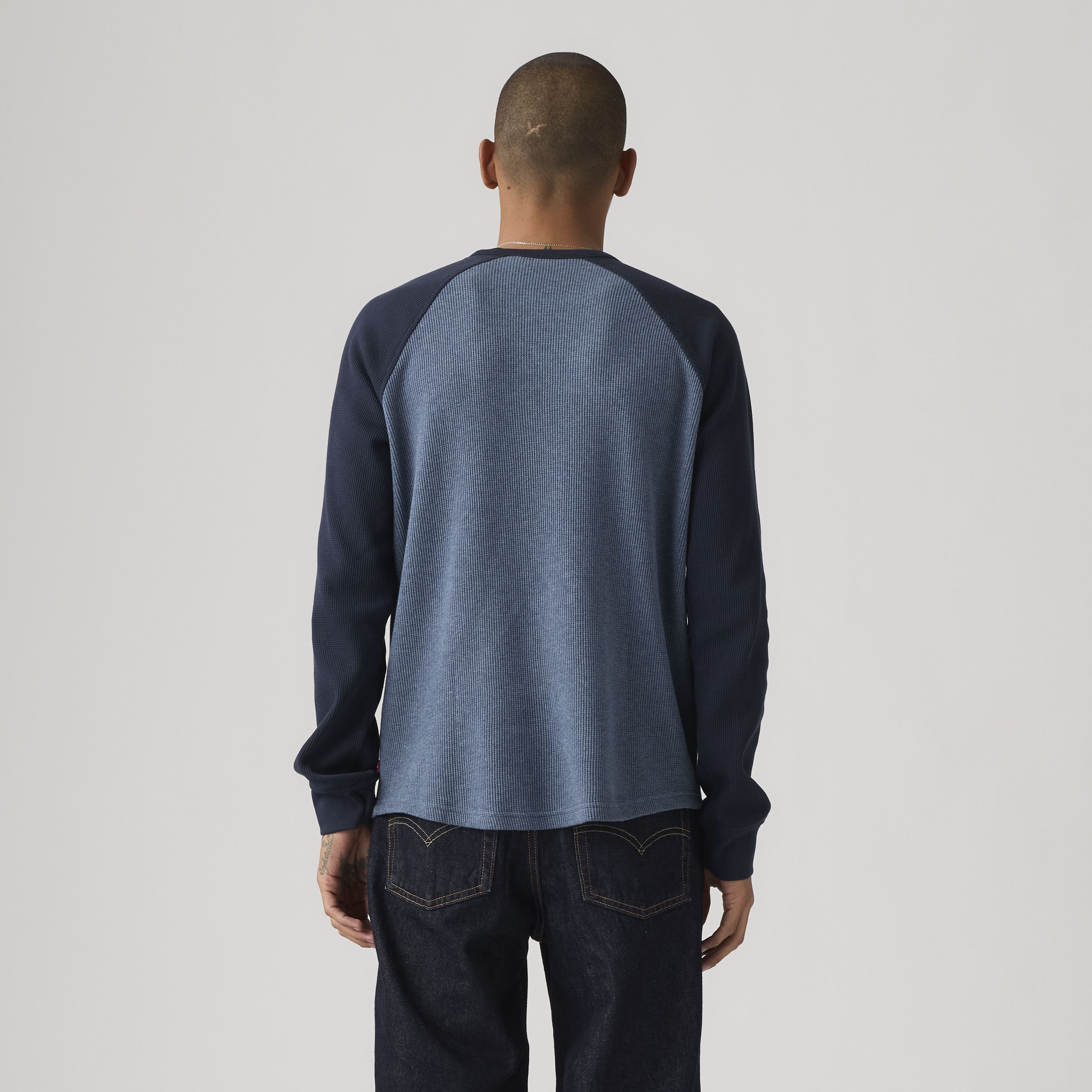 Thermal Raglan Crewneck T-Shirt 4