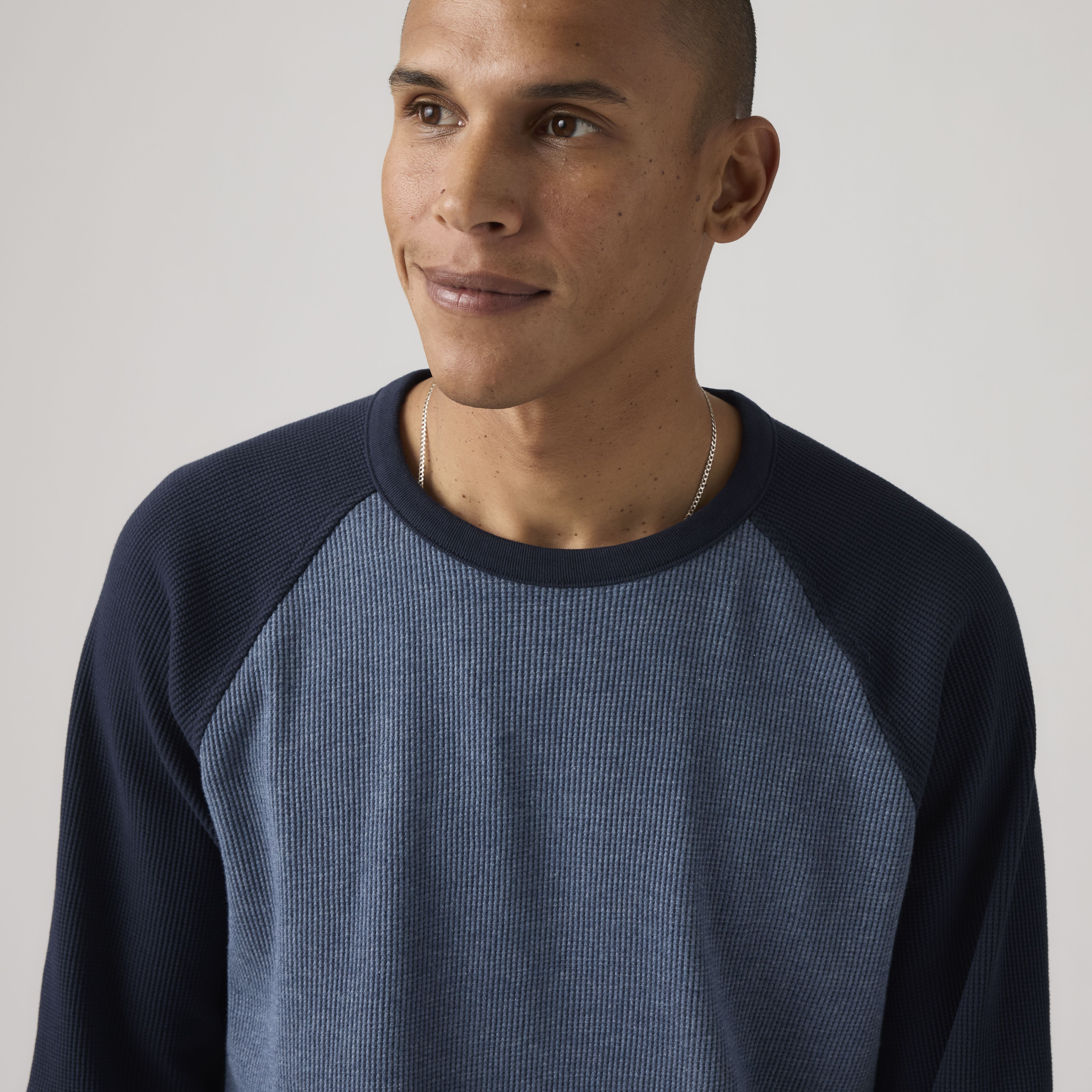 Thermal Raglan Crewneck T-Shirt 2