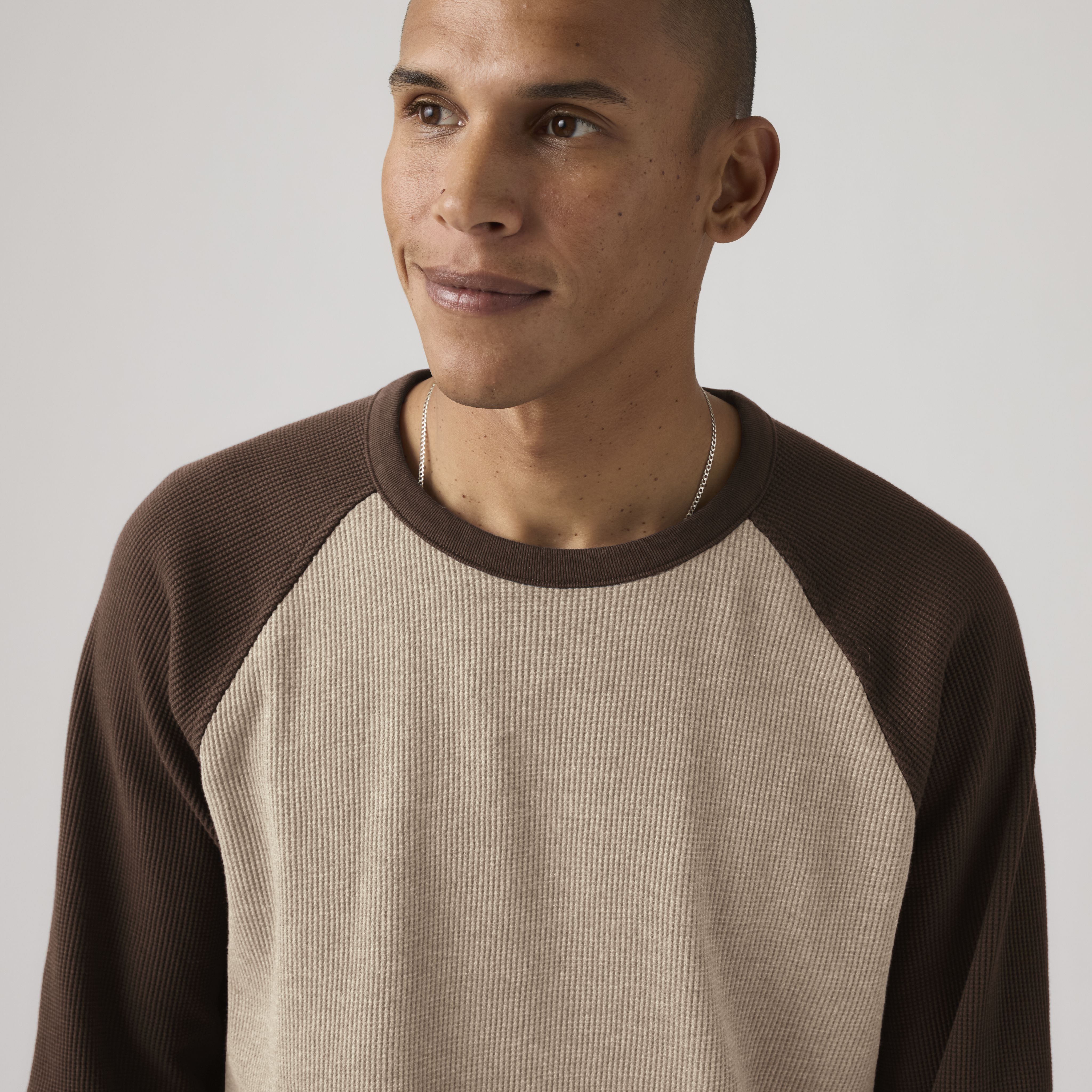 Thermal Raglan Crewneck T-Shirt 2