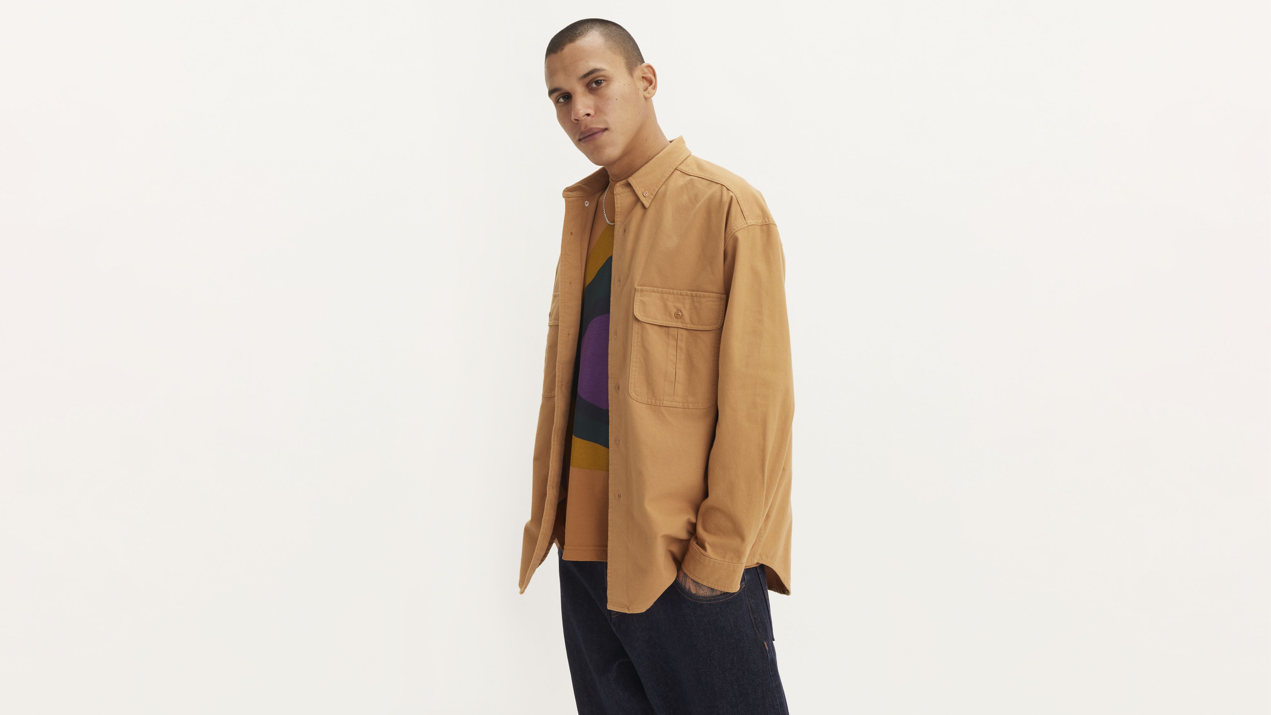 Levi’s® Skateboarding Men’s Woven Long-Sleeve Shirt 1